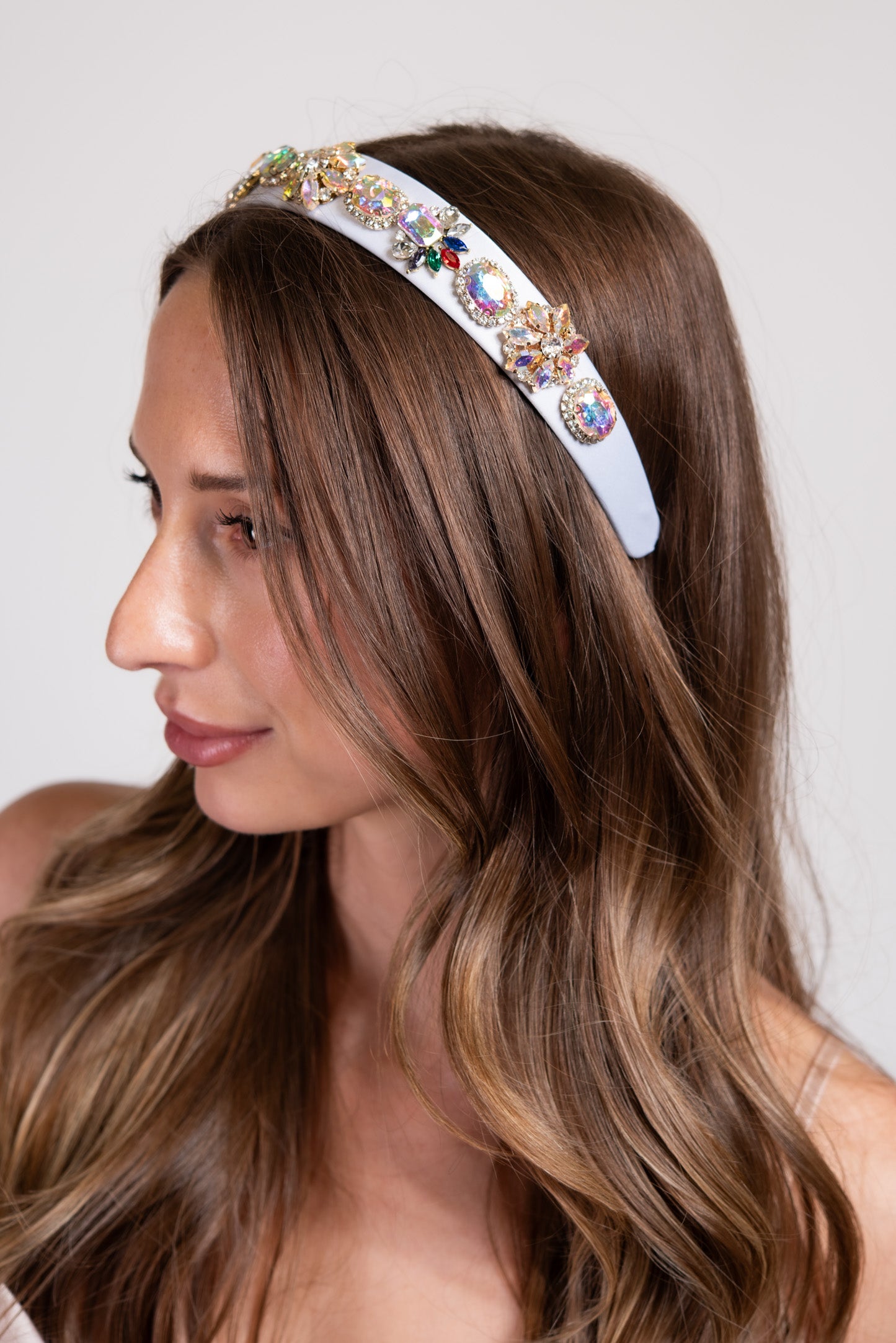 Capri Colorful Rhinestone Headband