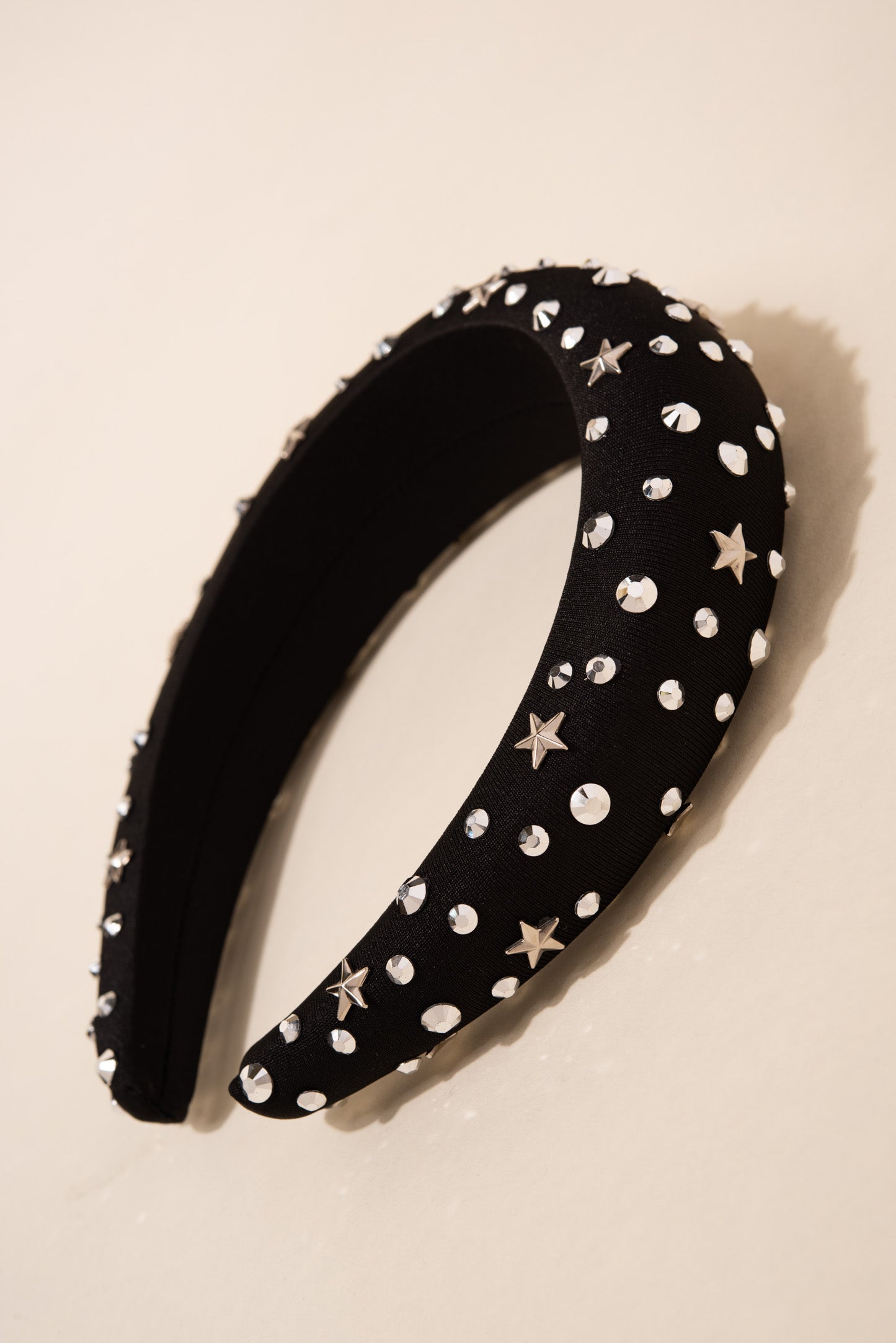 Zadie Star Rhinestone Padded Headband