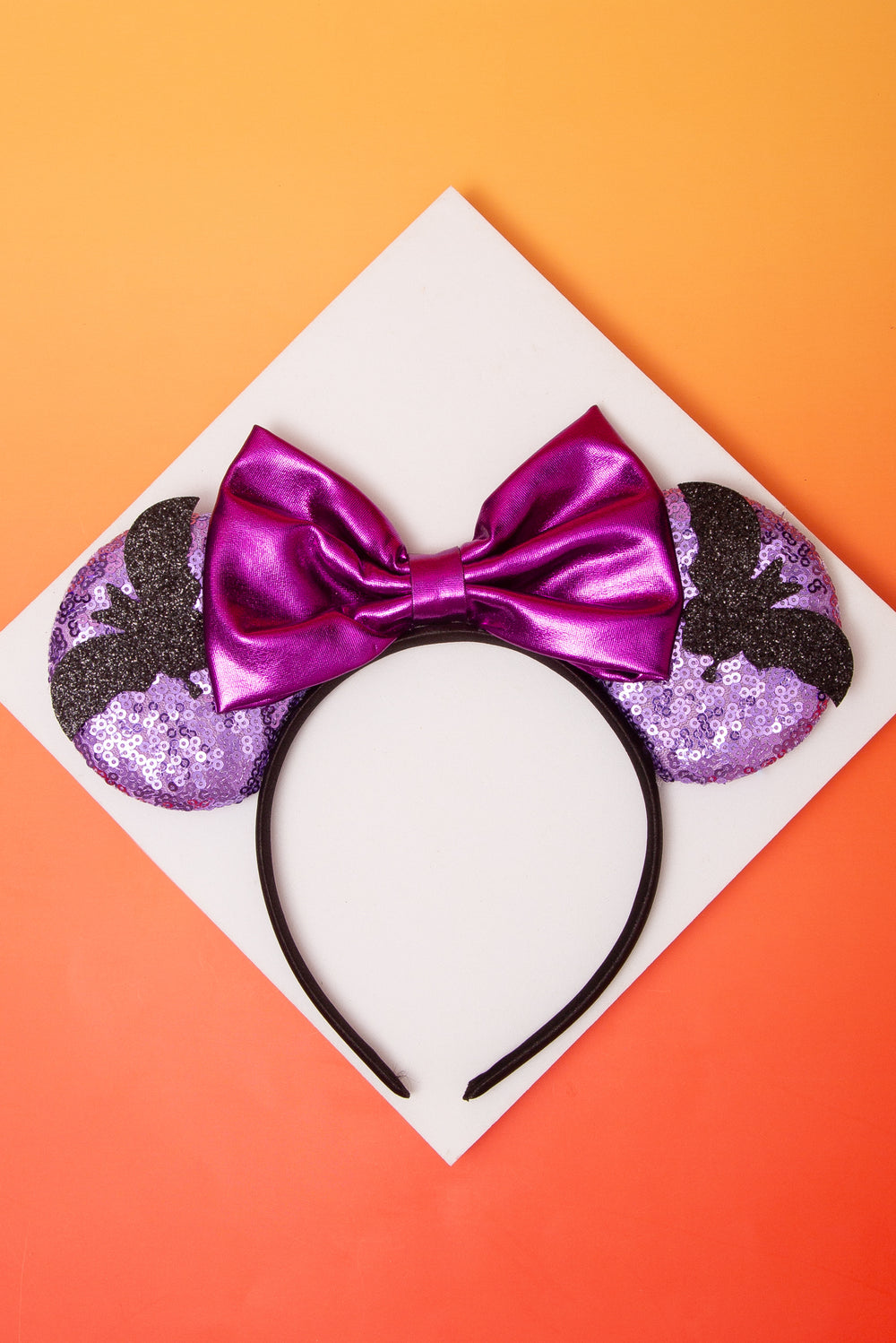 Margaret Bat With Bow Halloween Headband