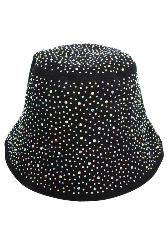 Lauren Jeweled Embellished Bucket Hat | Iridescent