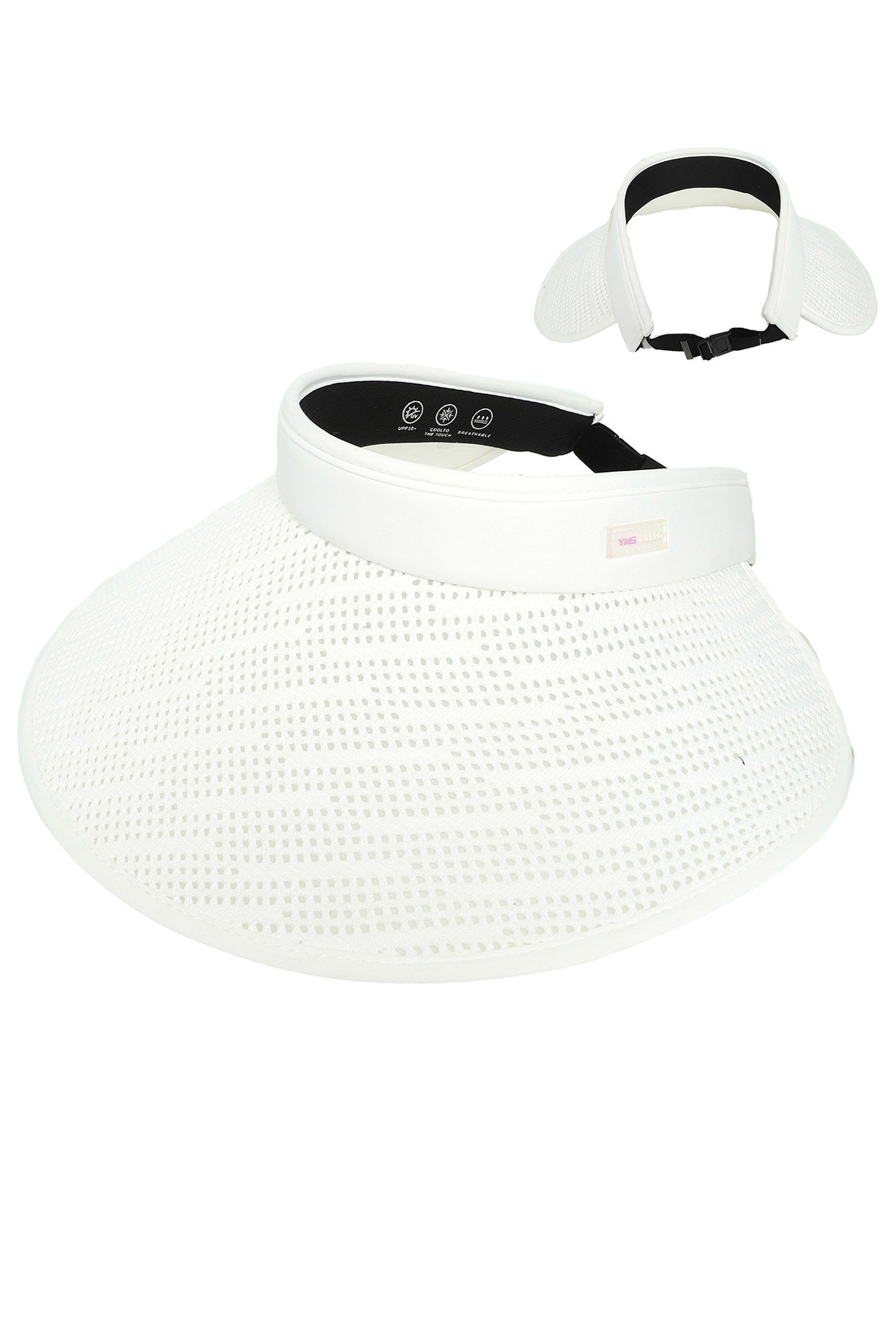 Aurora Fashion Wide Down Brim Fabric Sun Visor Hat