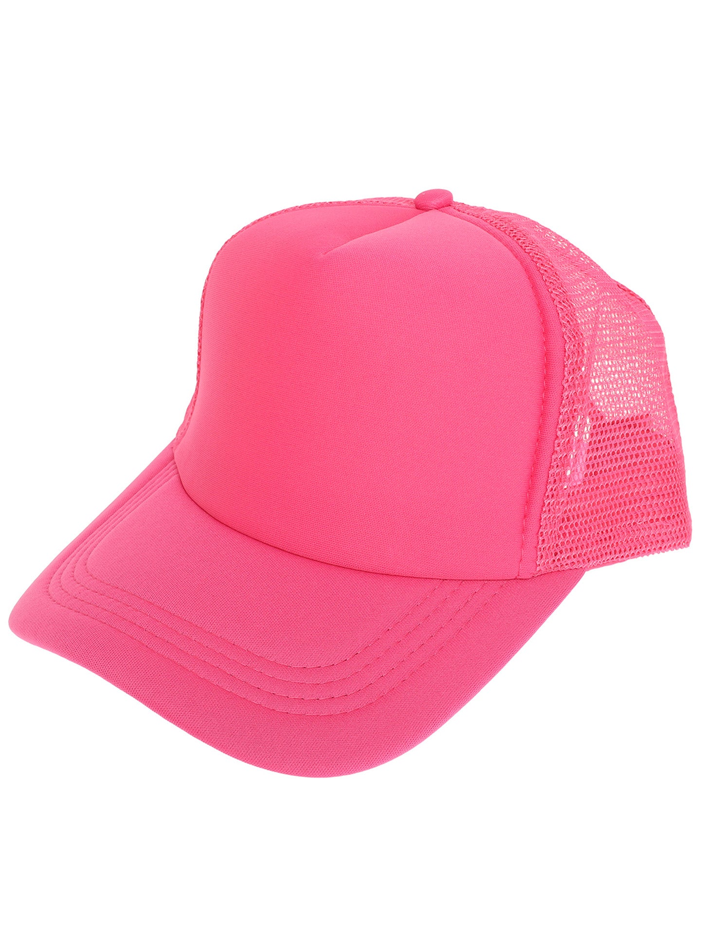 Jennifer Single Color Mesh Backing Baseball Cap