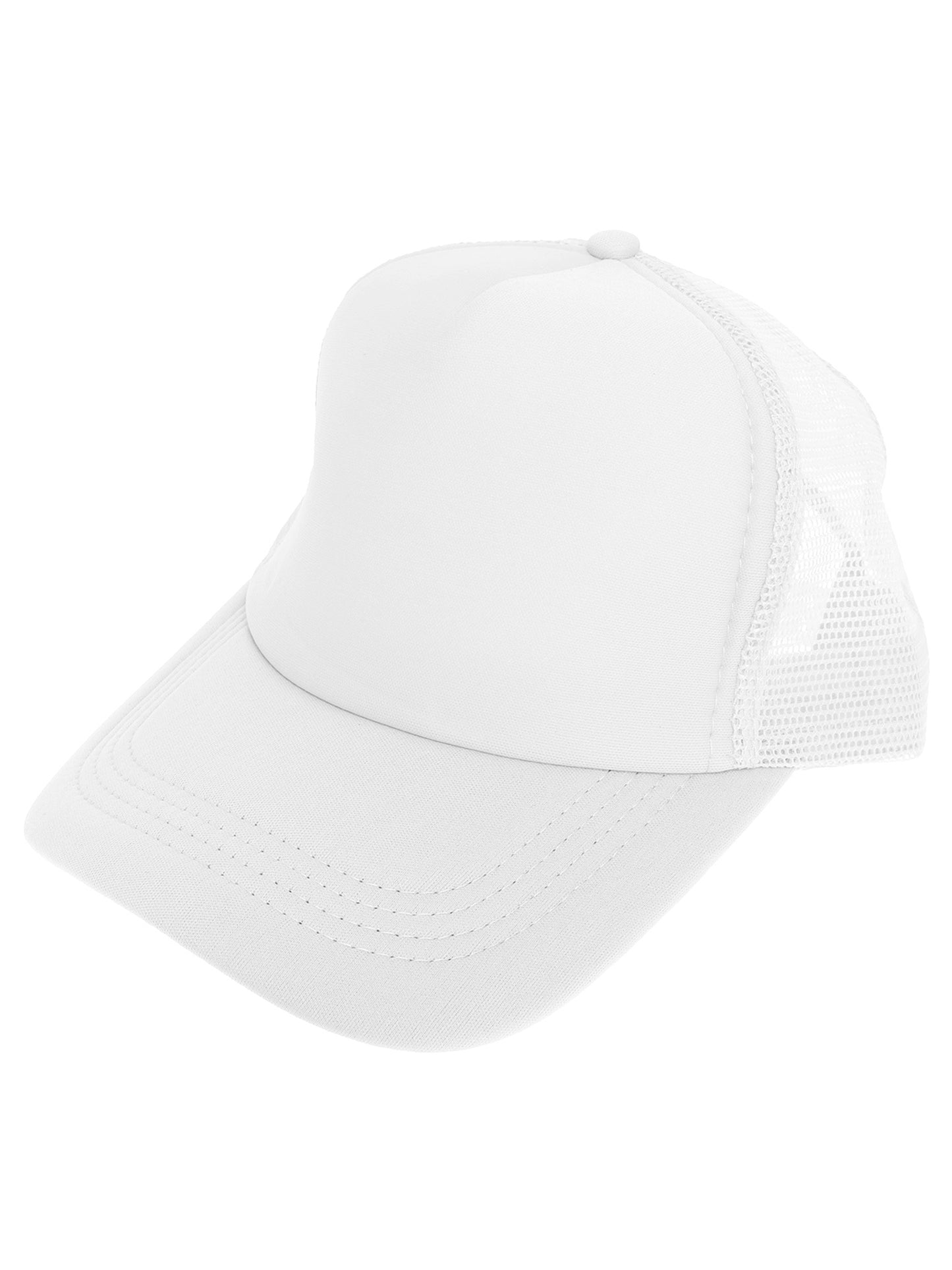 Jennifer Single Color Mesh Backing Baseball Cap