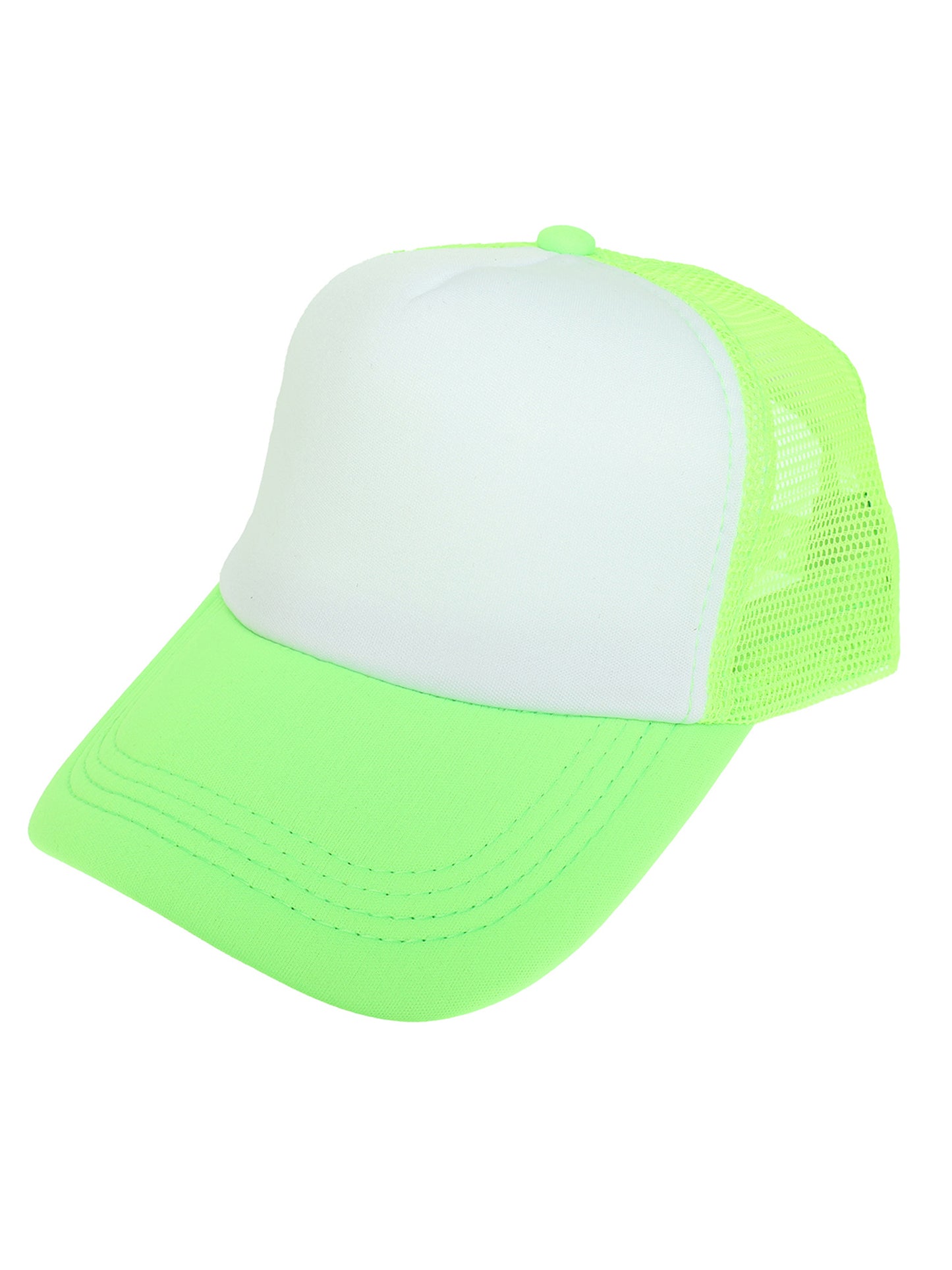 Amy Two Tone Color Mesh Backing Baseball Cap