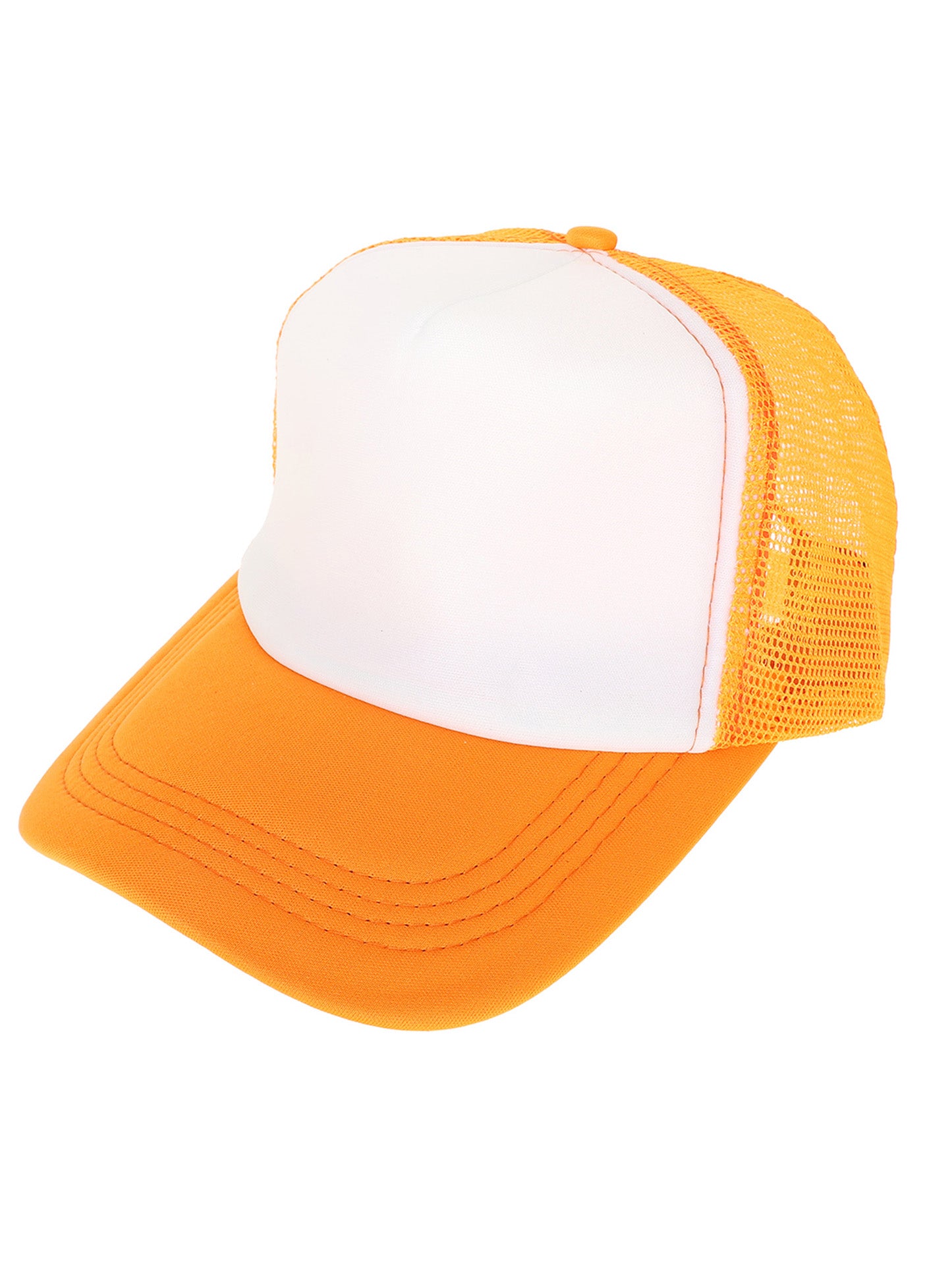 Amy Two Tone Color Mesh Backing Baseball Cap