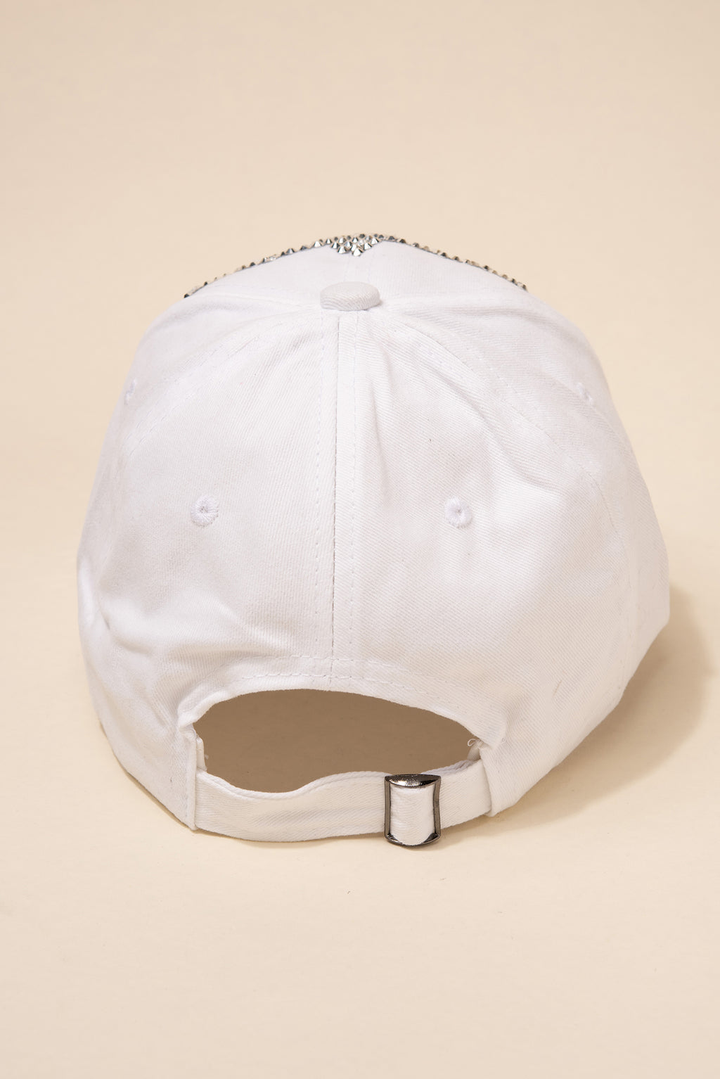 Queen Rhinestone Brim Cap – Sophia Collection display picture 3