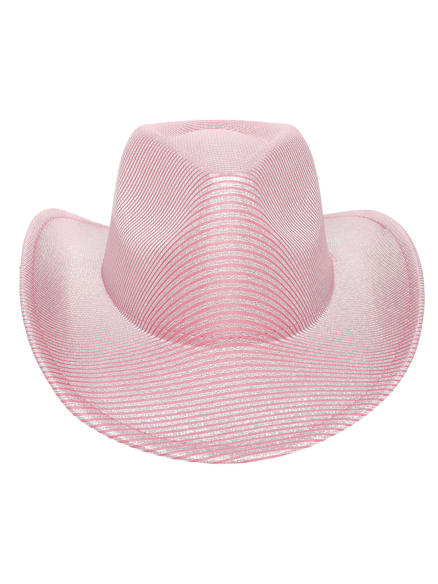 Claire Fashion Metallic Patterned Cowboy Hat
