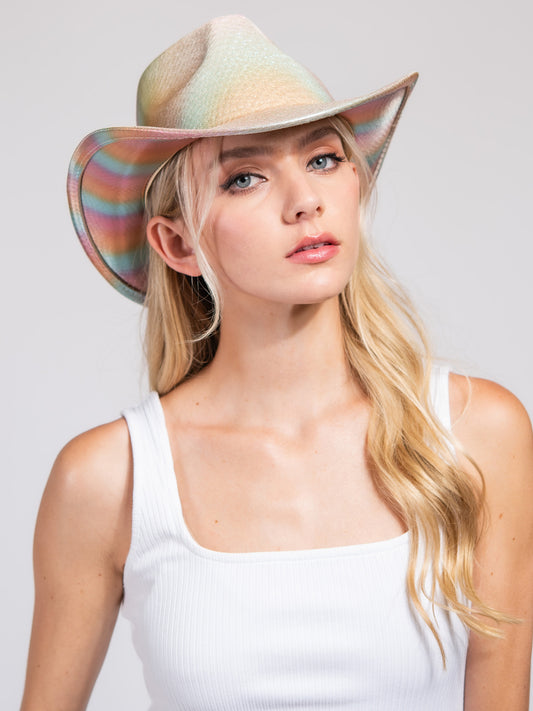 Liz Fashion Sequin Glittering Cowboy Hat