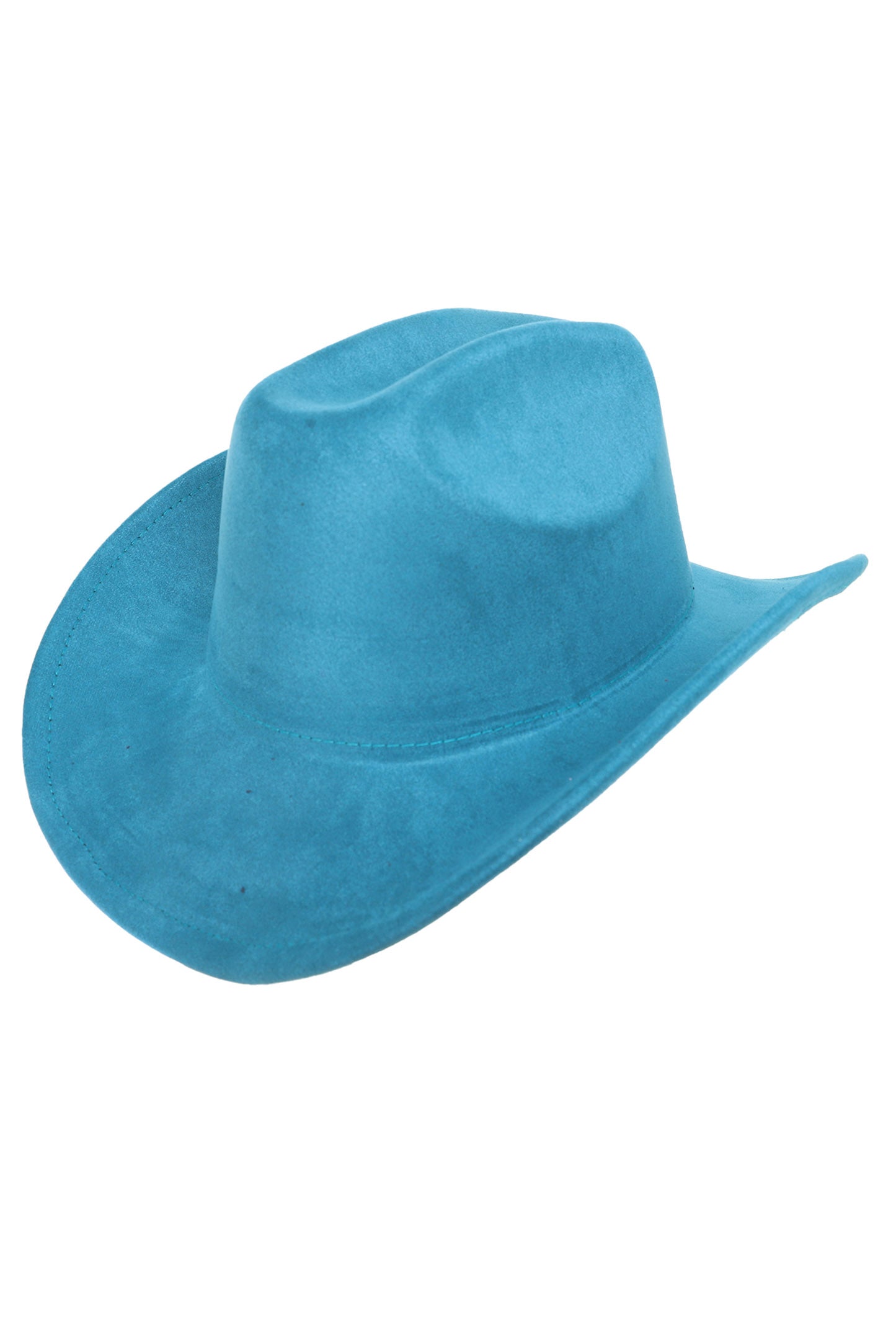 Sophie Fashion Western Panel Stitched Felt Cowboy Hat