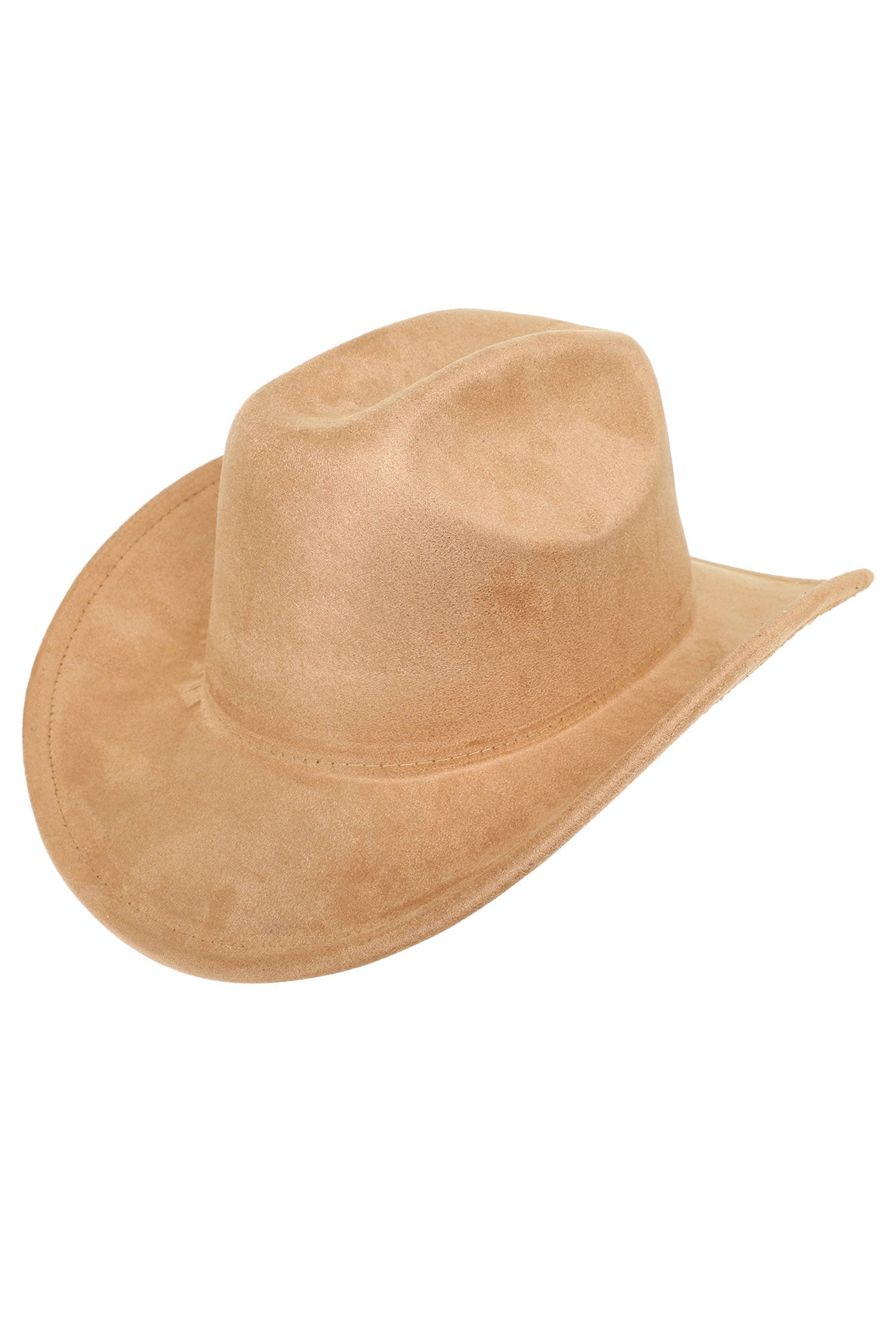 Sophie Fashion Western Panel Stitched Felt Cowboy Hat