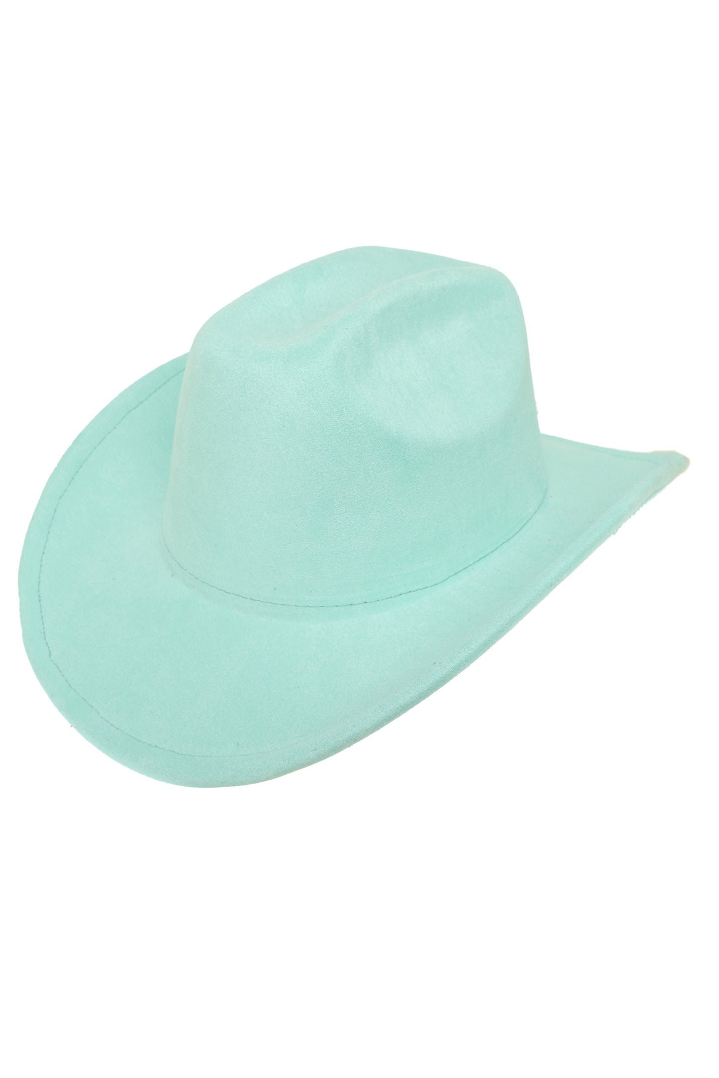 Sophie Fashion Western Panel Stitched Felt Cowboy Hat