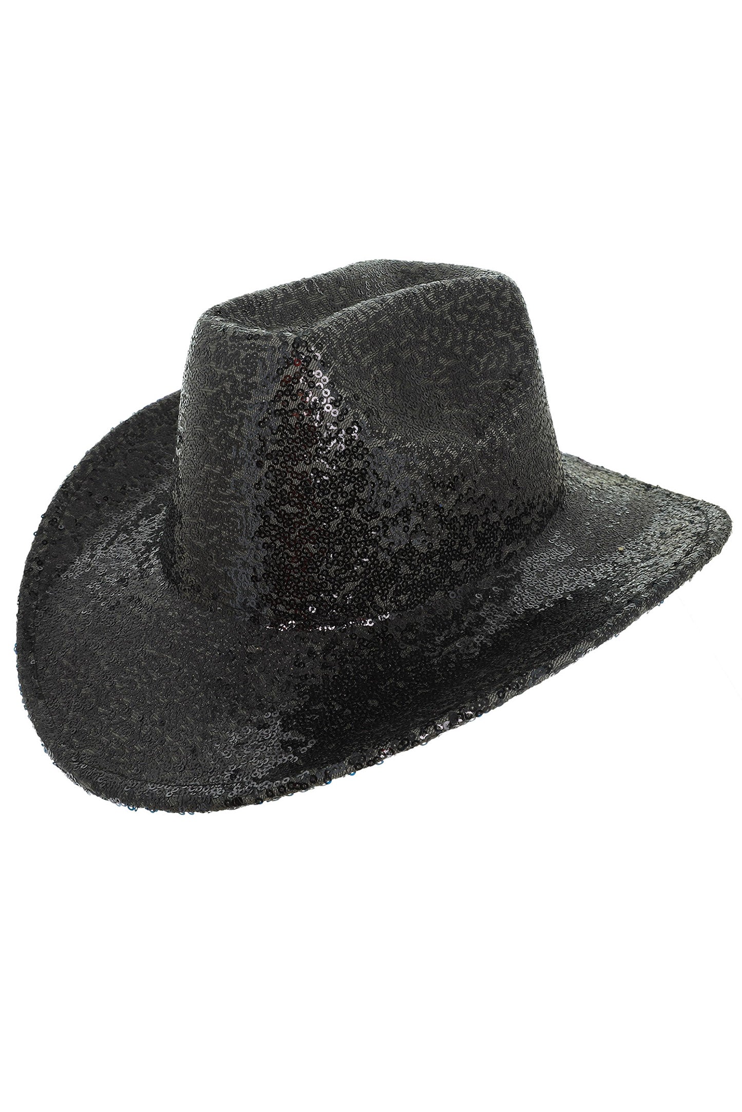 Paisley Western Cattleman Styled Sequin Cowboy Hat