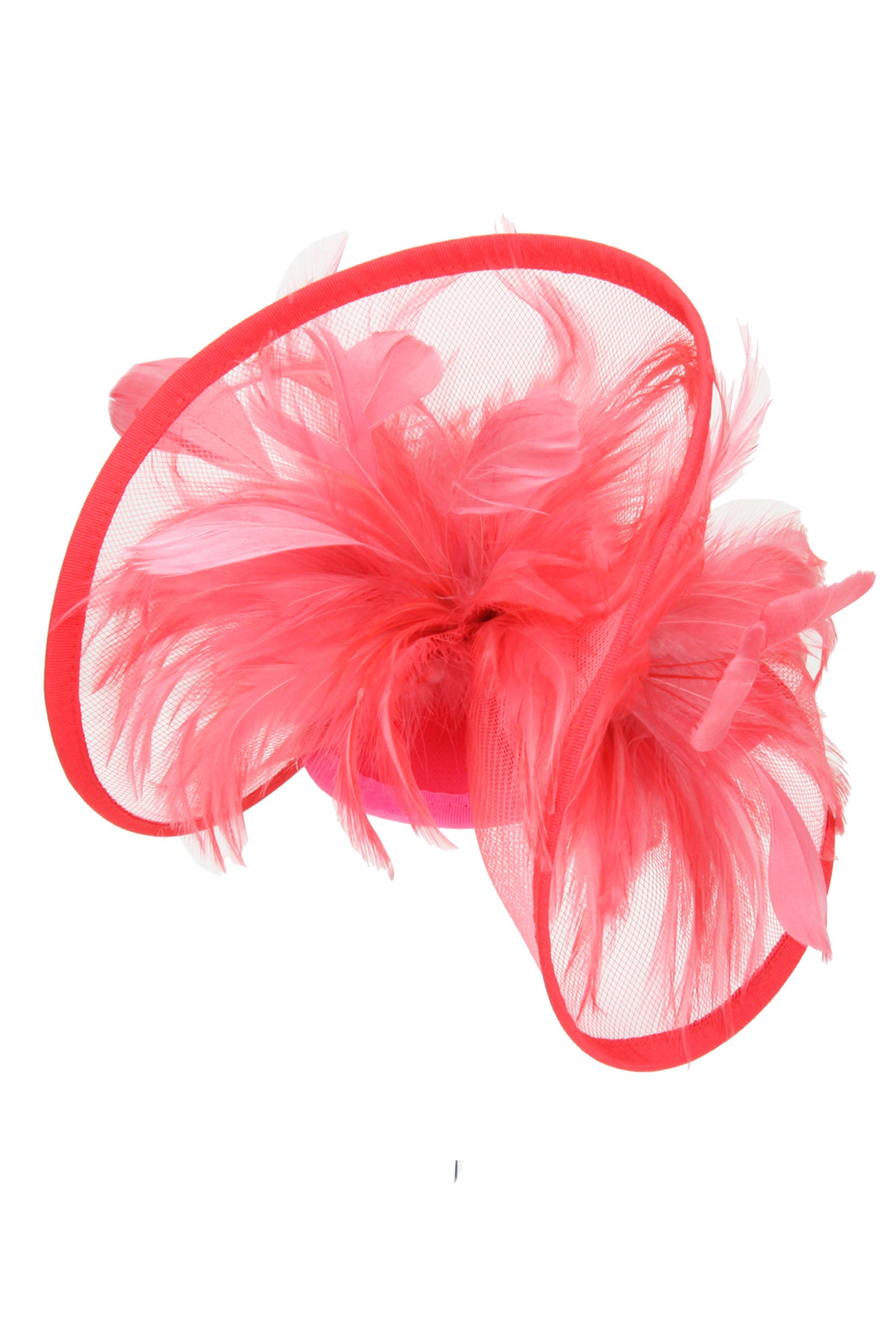 Sage Mesh Feather Clip & Headband