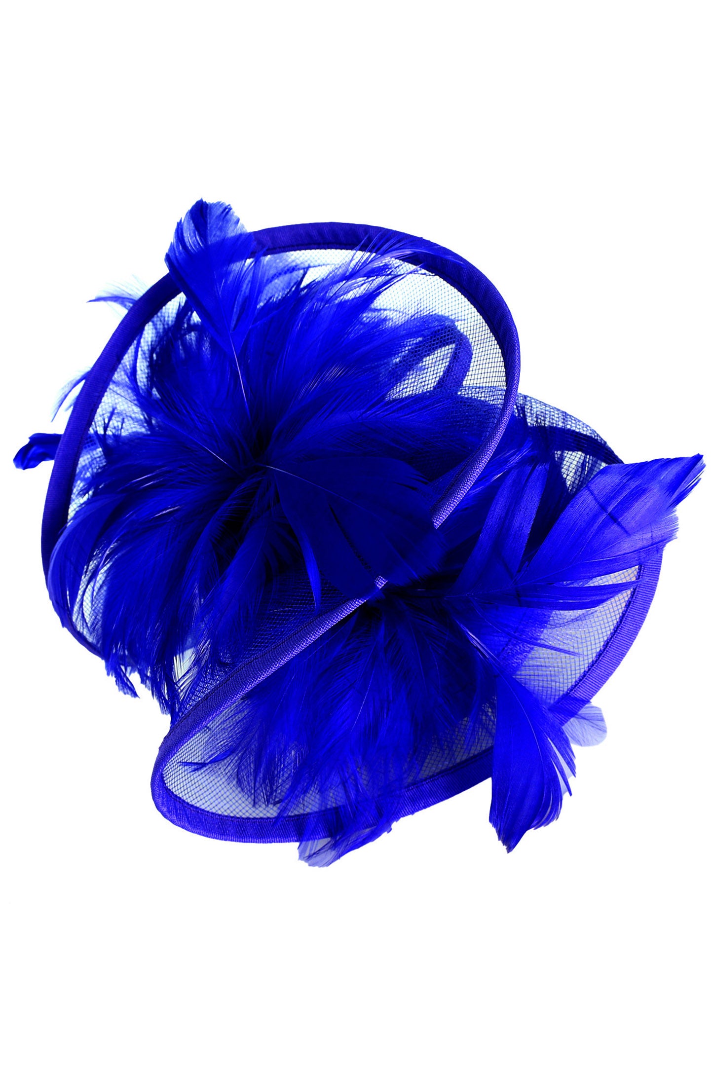 Sage Mesh Feather Clip & Headband