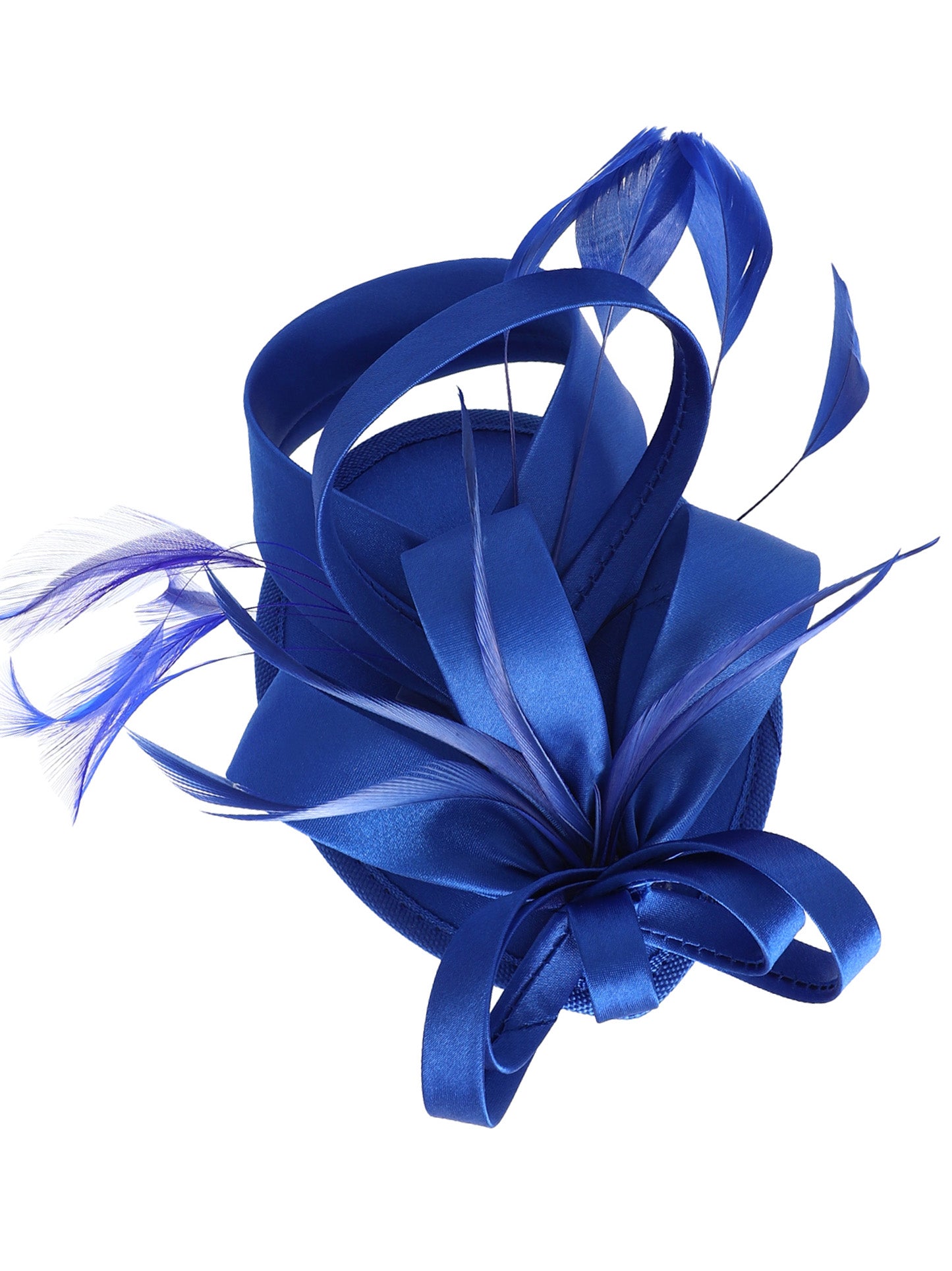 Tania Feather Loopy Bow Disc Fascinator