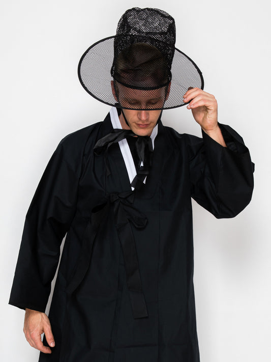 K-Pop Saja Boy Demon Hats Traditional Korean "Gat" | Mesh