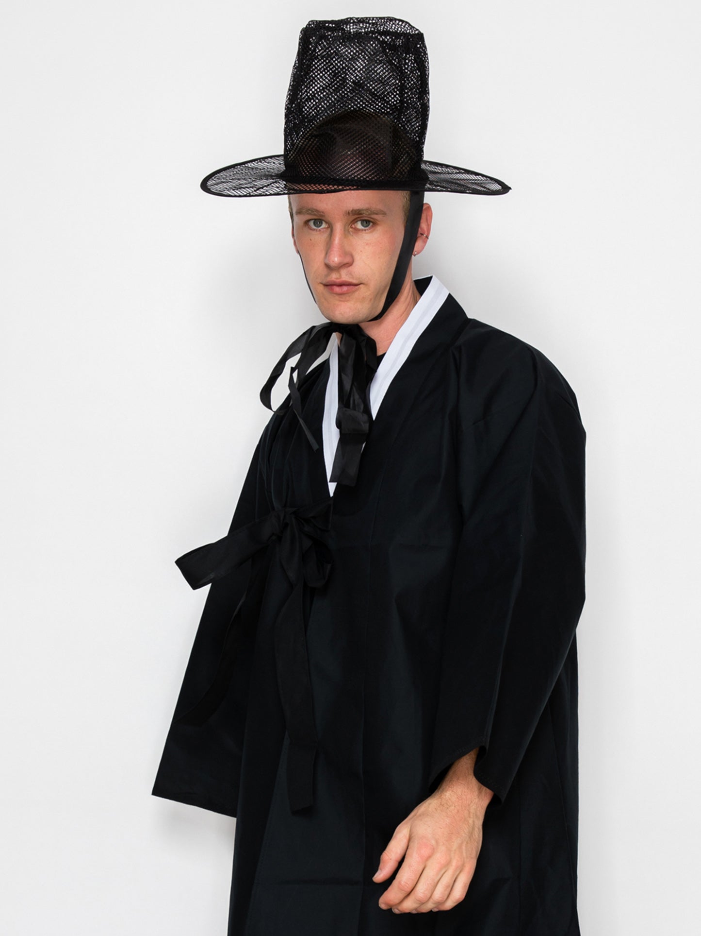 K-Pop Saja Boy Demon Hats Traditional Korean "Gat" | Mesh