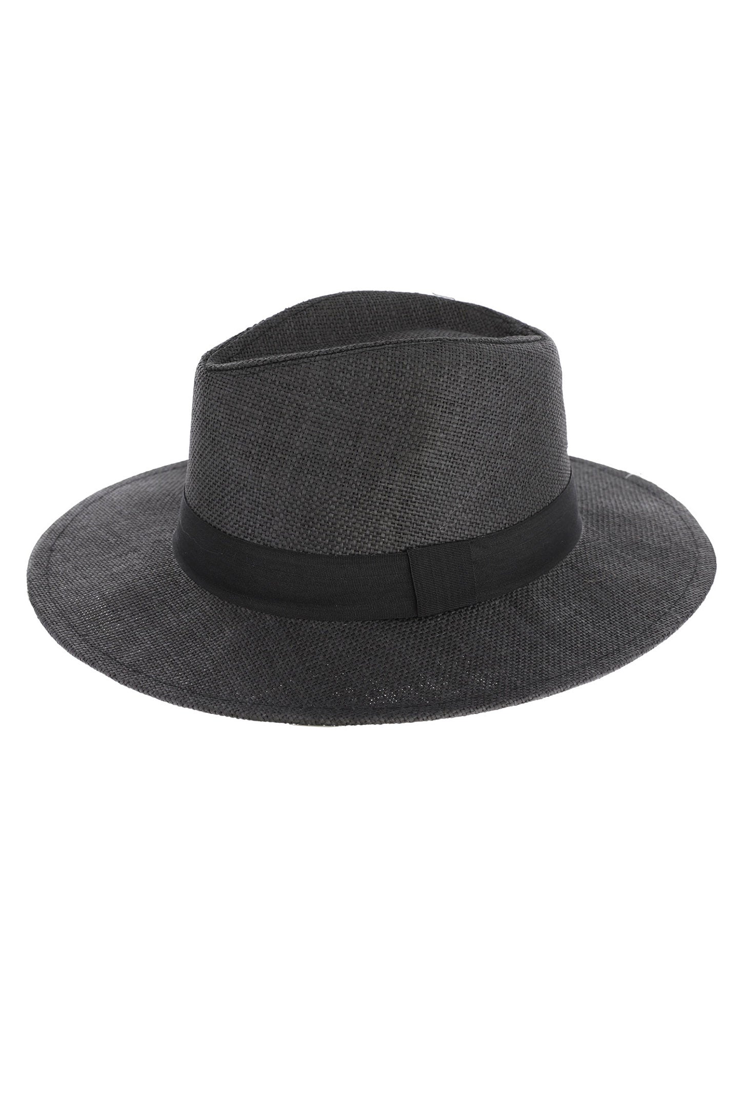 Vera Paper Braid Wide Brim Belted Hat