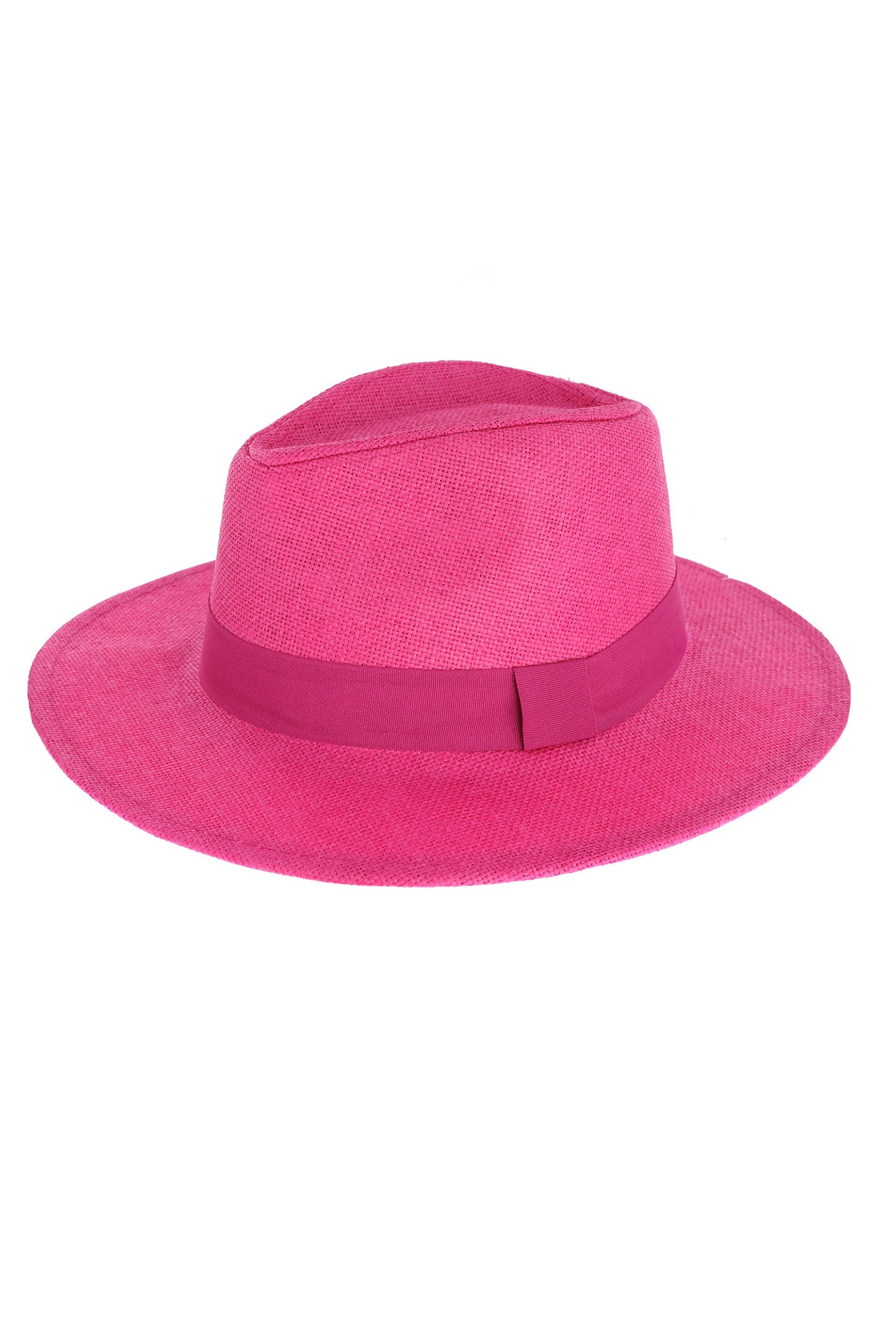 Vera Paper Braid Wide Brim Belted Hat