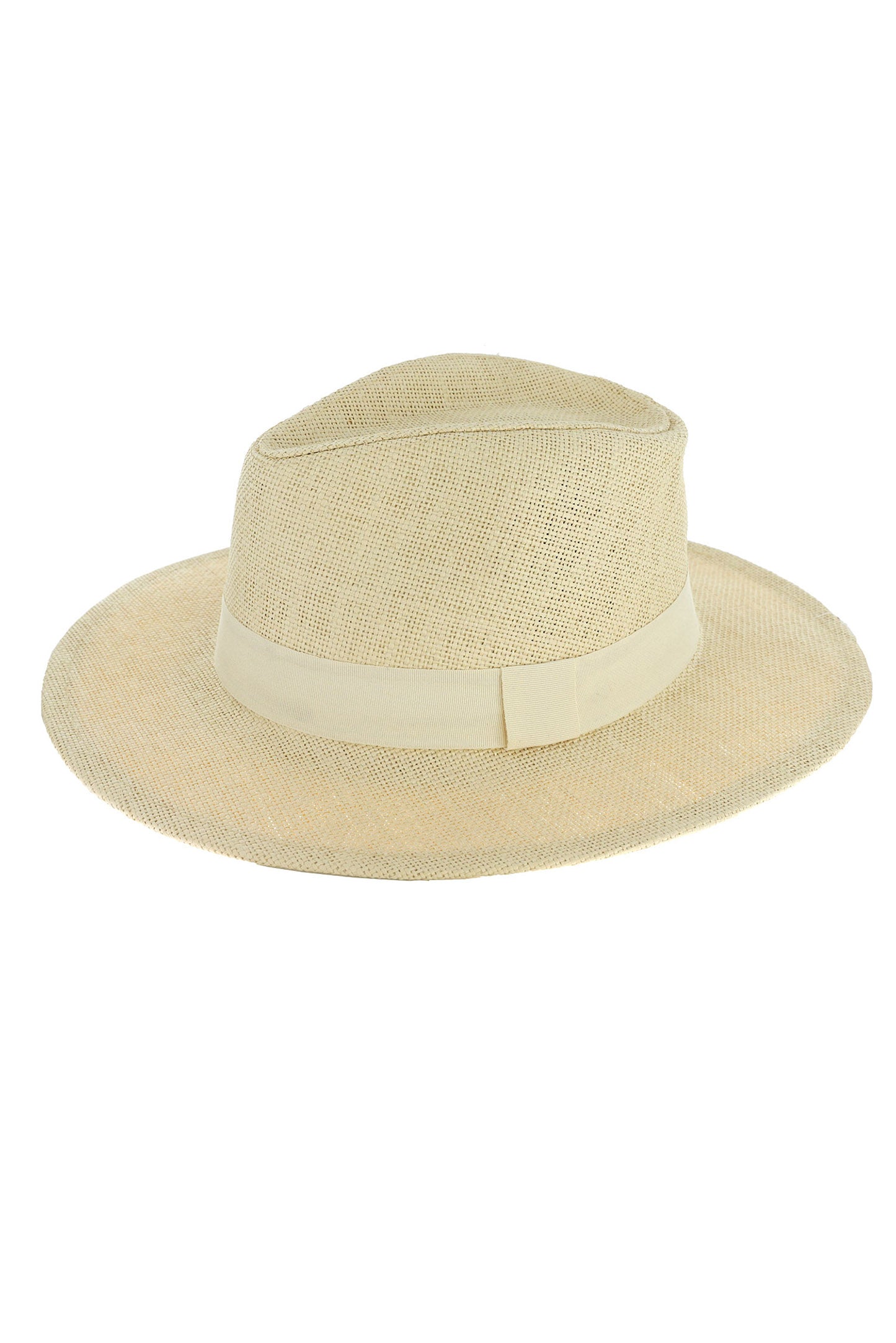 Vera Paper Braid Wide Brim Belted Hat