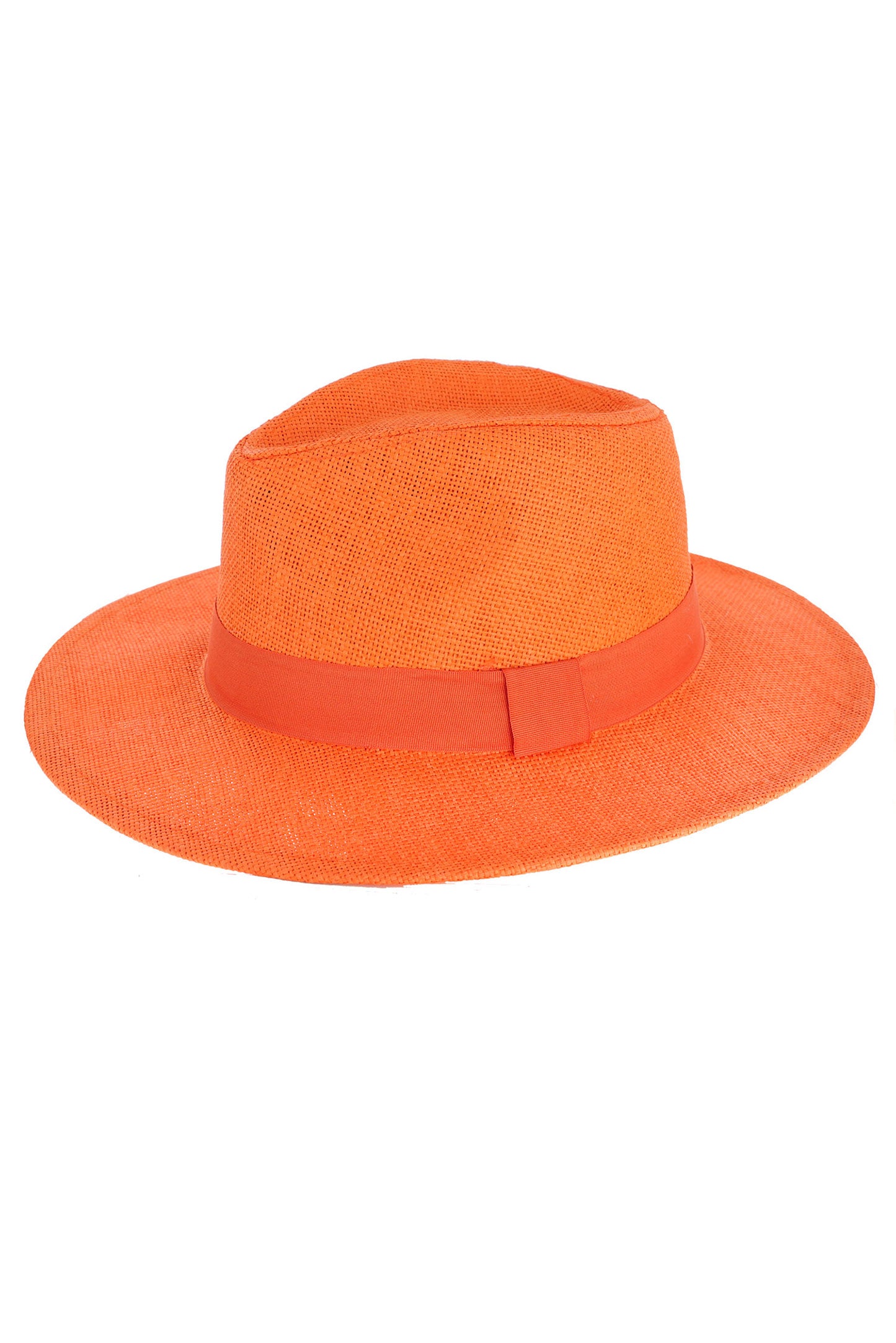 Vera Paper Braid Wide Brim Belted Hat