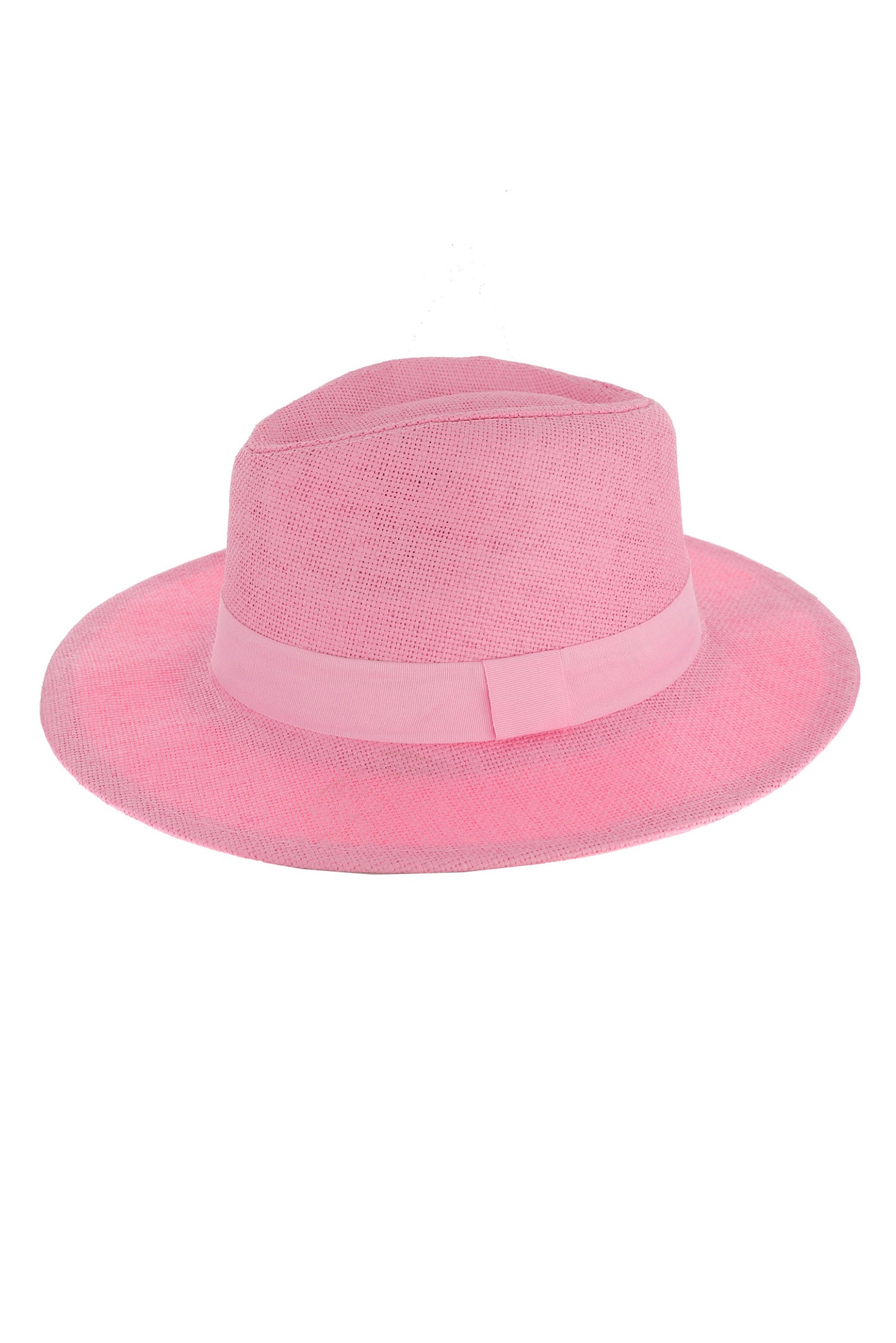 Vera Paper Braid Wide Brim Belted Hat