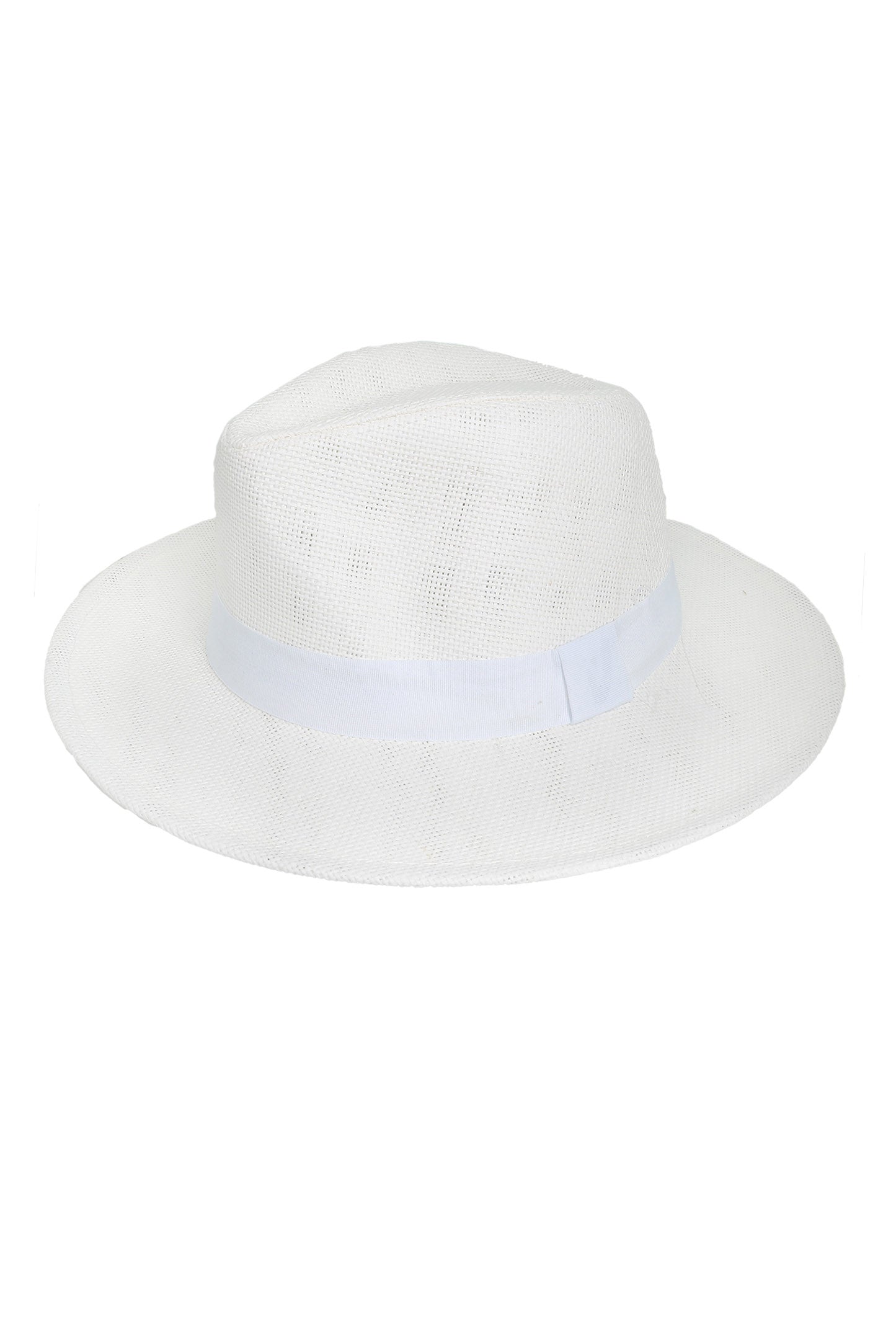 Vera Paper Braid Wide Brim Belted Hat