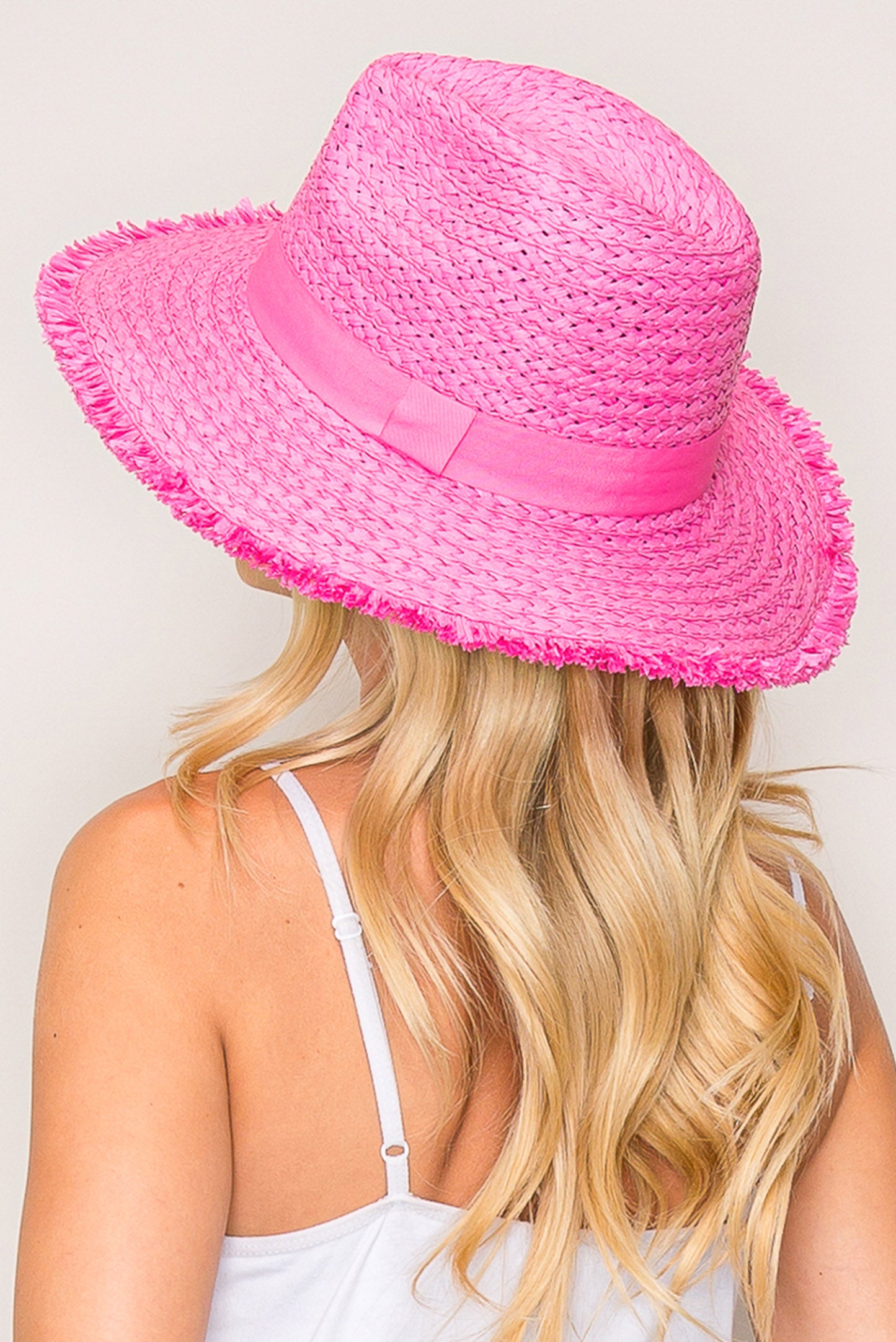 Bella Western Pinched Front Style Straw Cowboy Hat