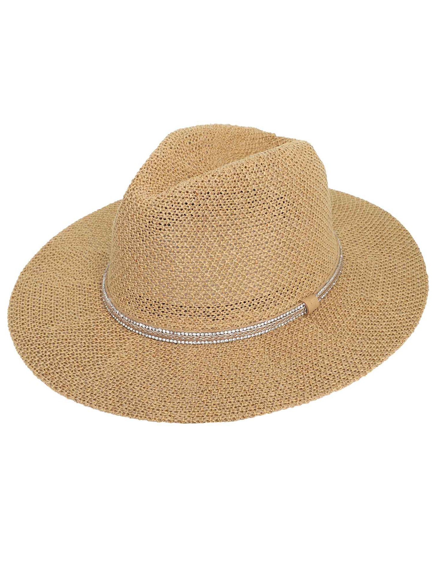 Elaine Floppy Wide Brim Paper Braid Panama Hat