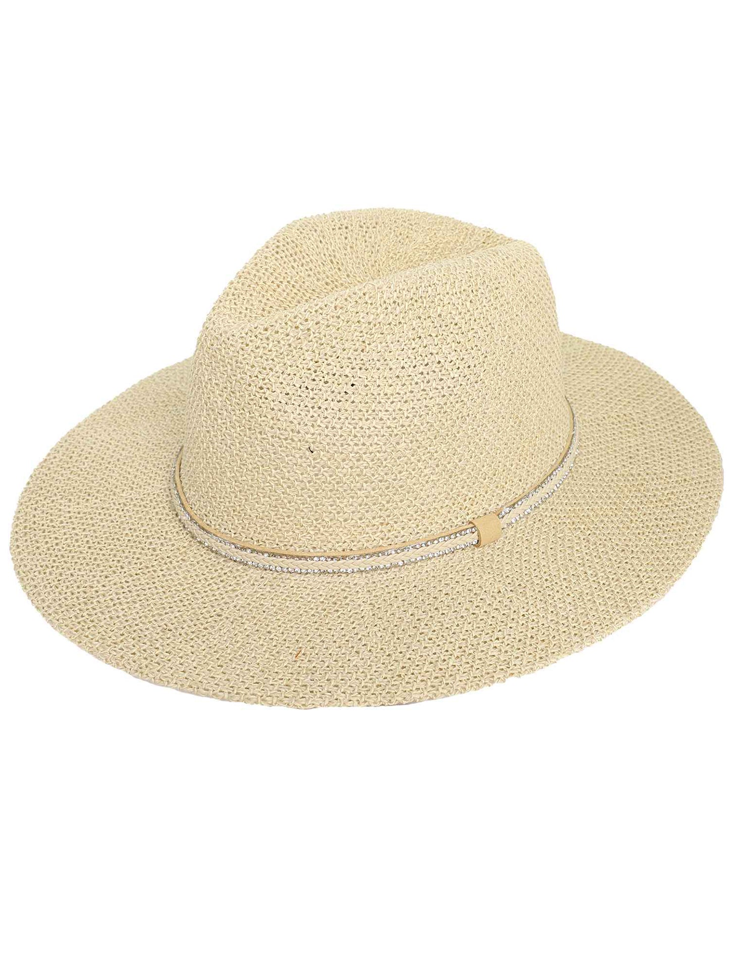 Elaine Floppy Wide Brim Paper Braid Panama Hat