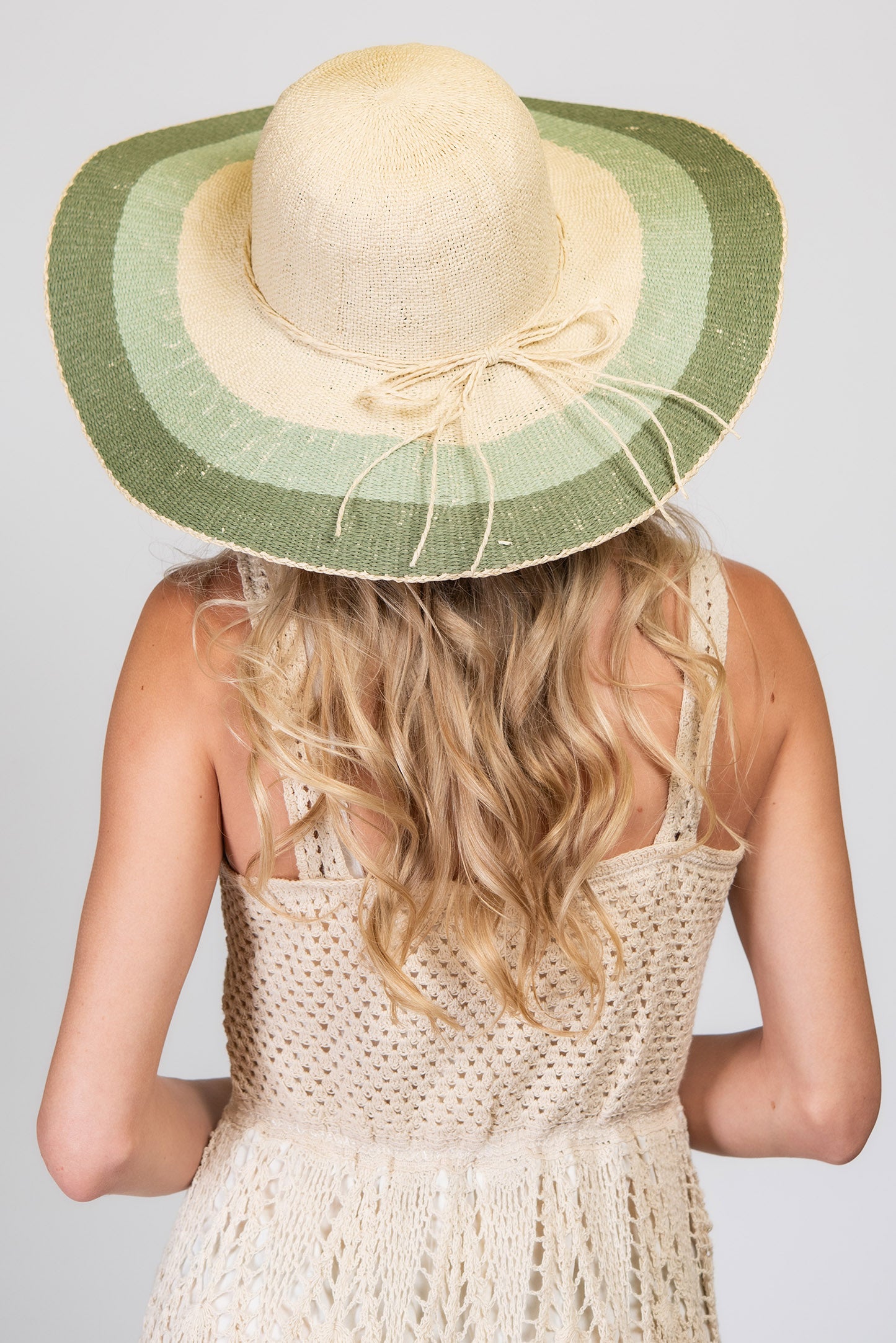 Adaline Floppy Wide Brim Straw Woven Sun Hat