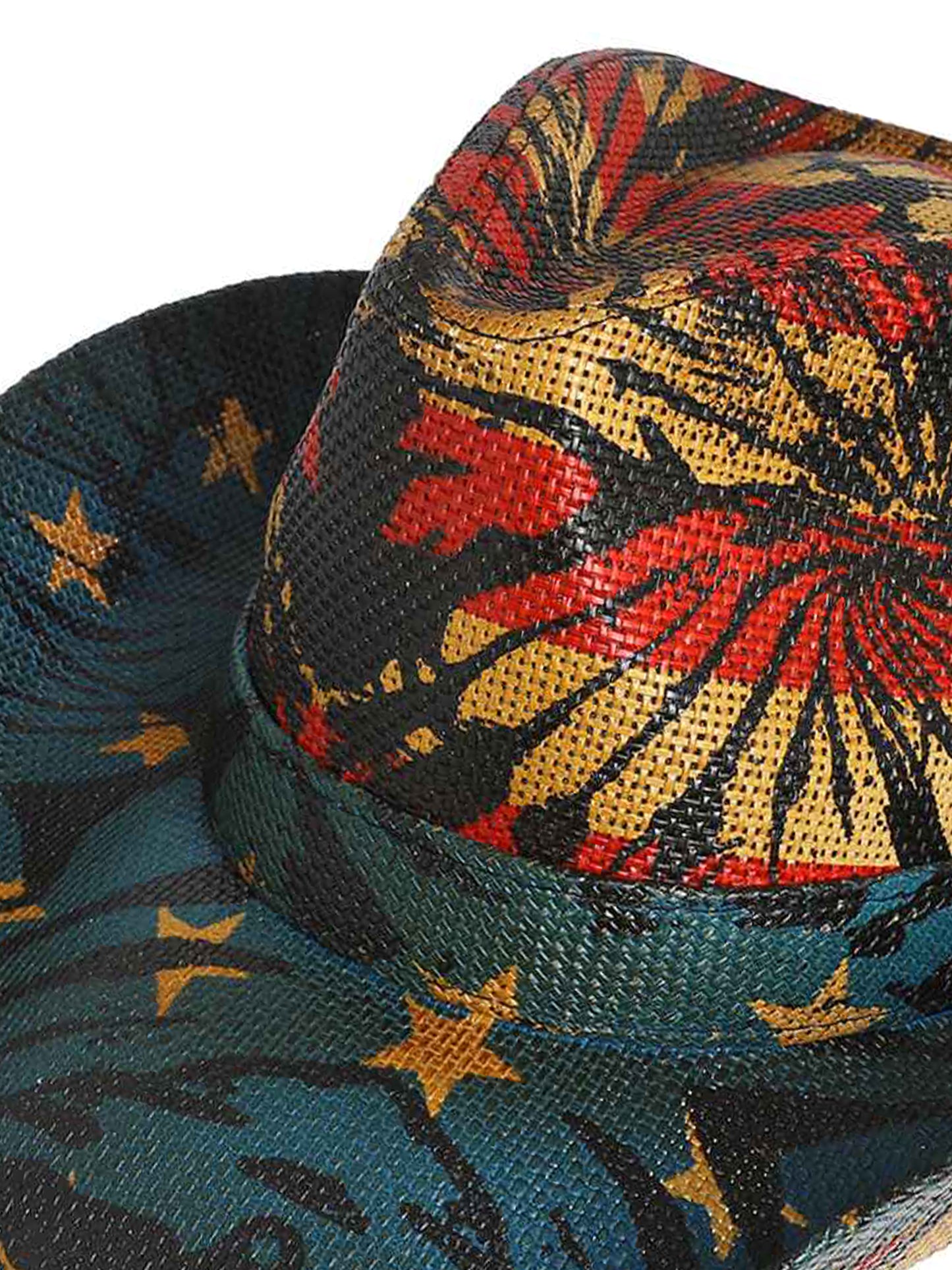 Eleanora Patriotic U.S Flag Stars and Stripes Cowboy Hat