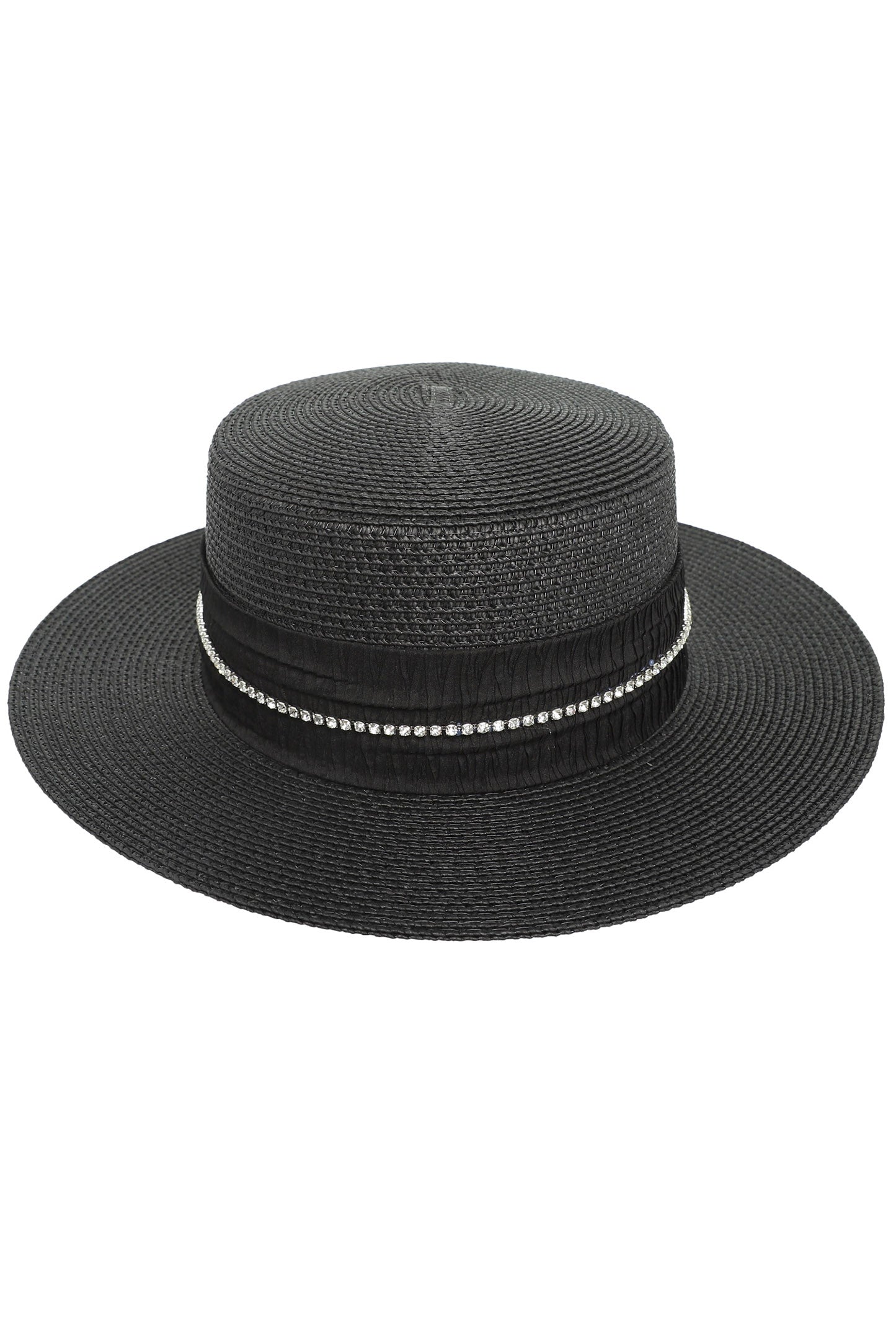 Elaina Western Wide Brim Straw Woven Sun Hat