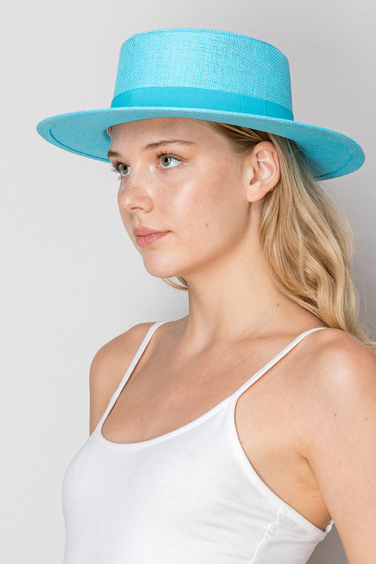 Gabriela Fashion Western Wide Brim Straw Woven Sun Hat