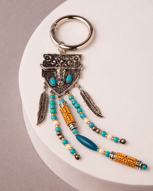 Maxine Western Concho Boot Charm & Key Chain