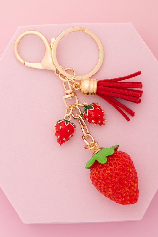 Leah Berry Sweet Theme Bag Charm Keychain