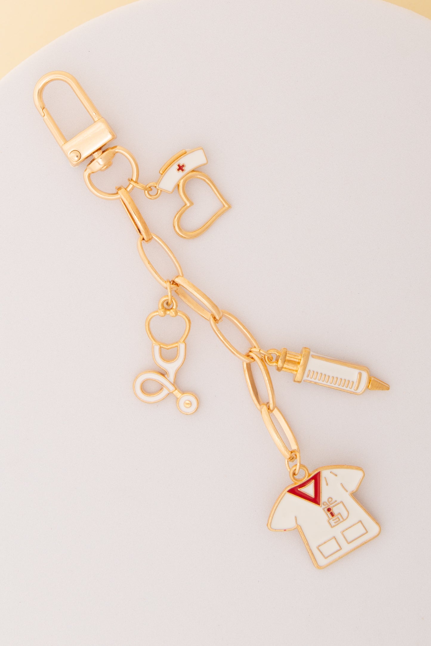 Juliet Nurse Theme Bag Charm Keychain