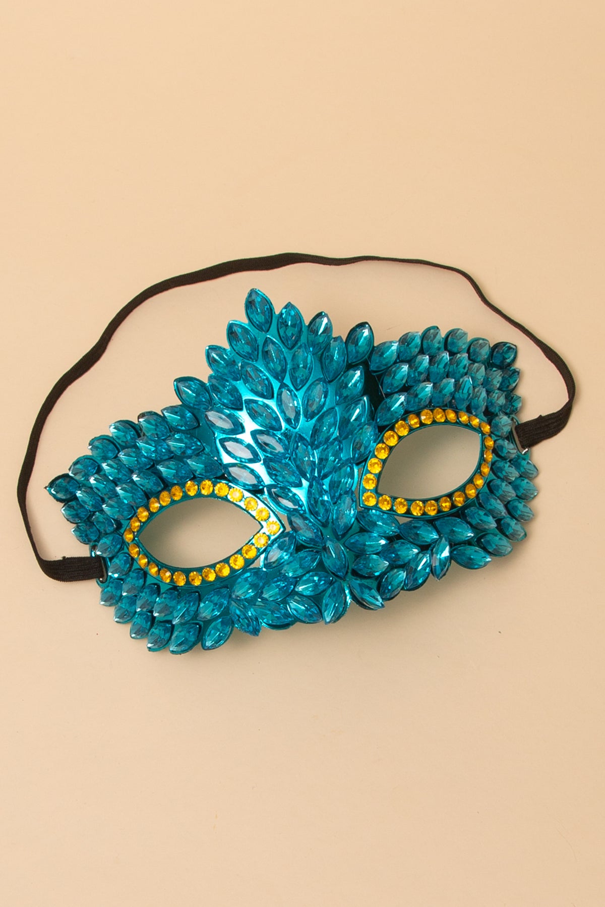 Lucy Crystal Rhinestone Mask