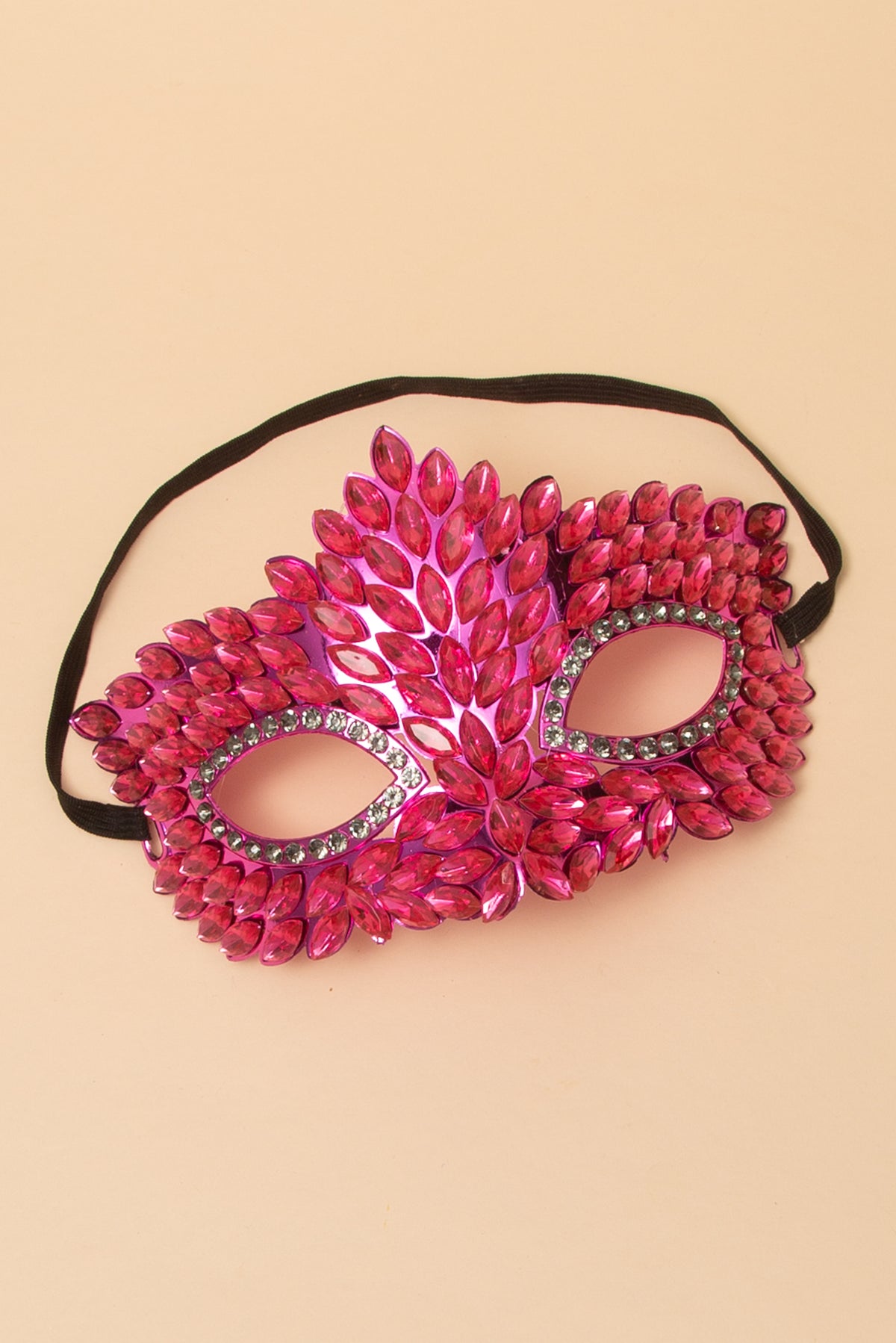 Lucy Crystal Rhinestone Mask