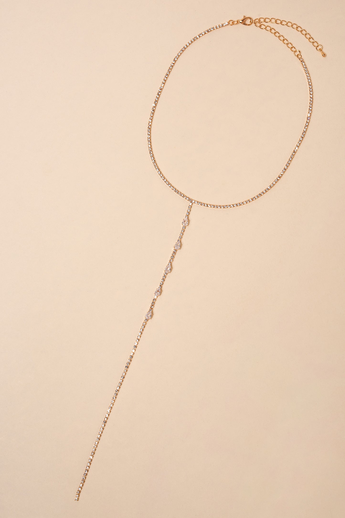 Mia Single Line Drop Necklace