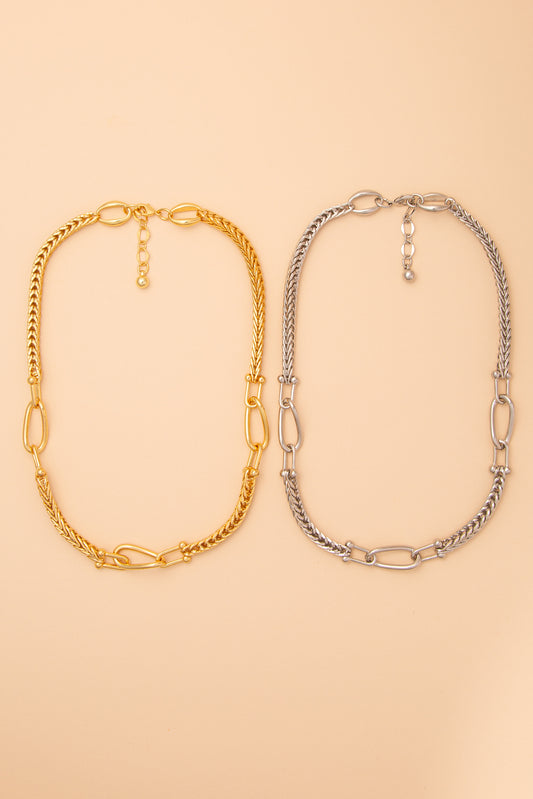 Julianna Oval Link Rope-Style Chain Necklace