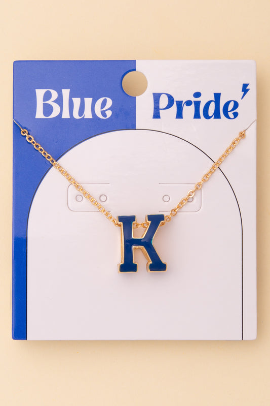 Kinsley Game Day "K" Necklace