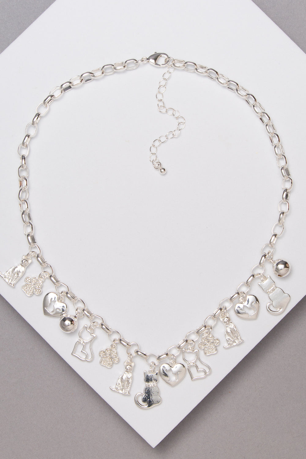 Danielle Animal Multi Charm Necklace