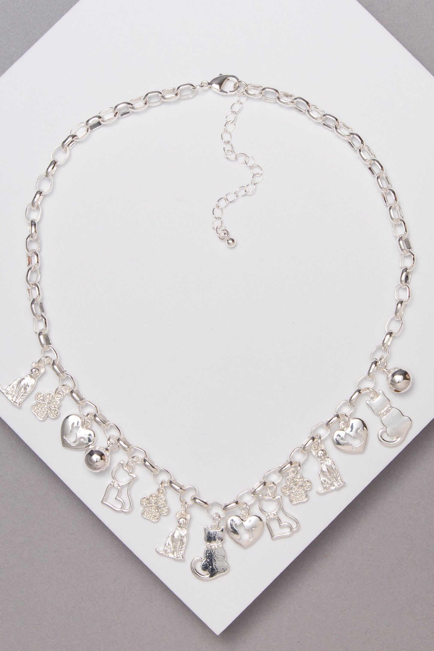 Danielle Animal Multi Charm Necklace