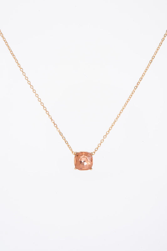 Rosie 10MM Solitaire Bezzle - Rose Gold