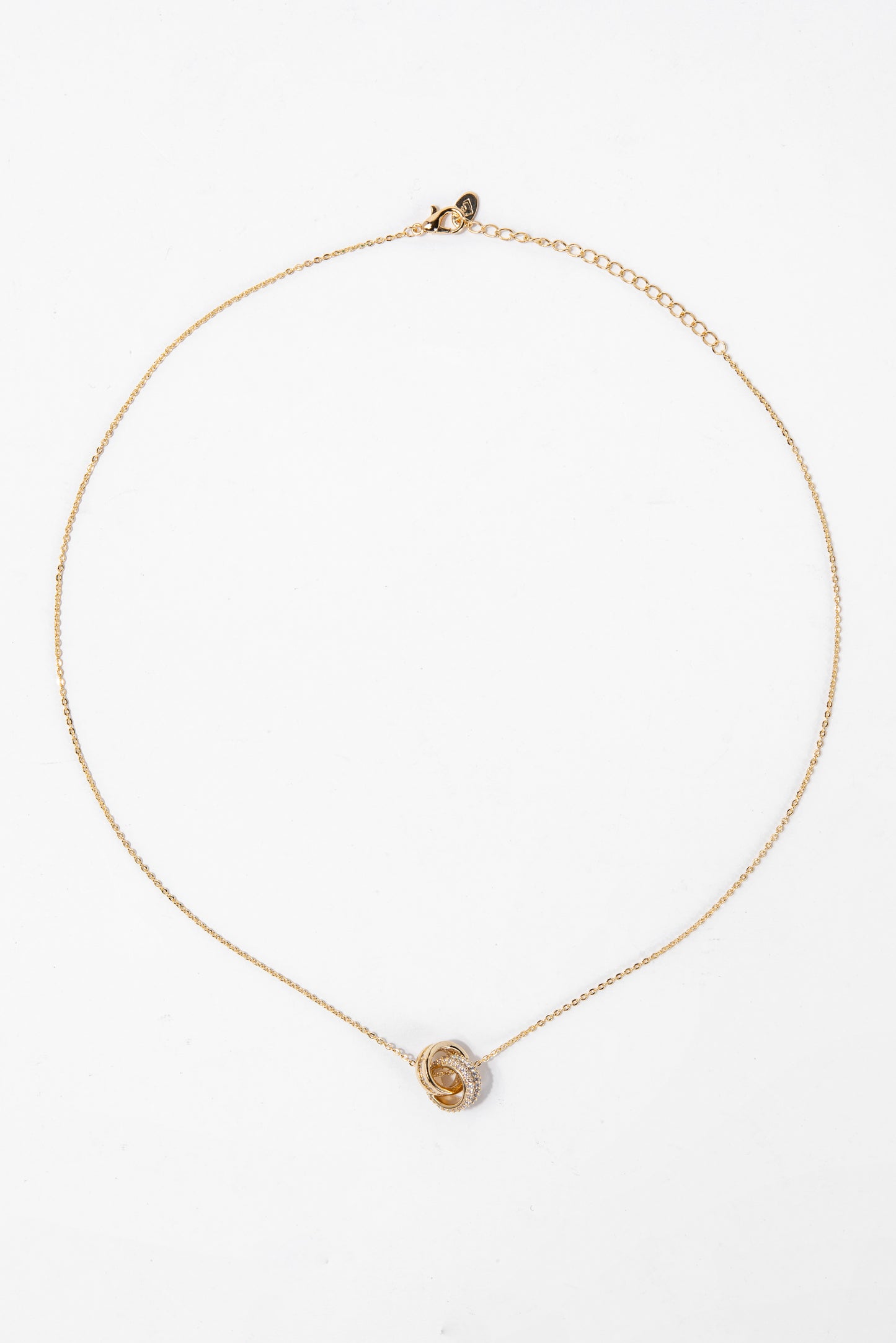 Xiomara Classic CZ Gold Plated Necklace