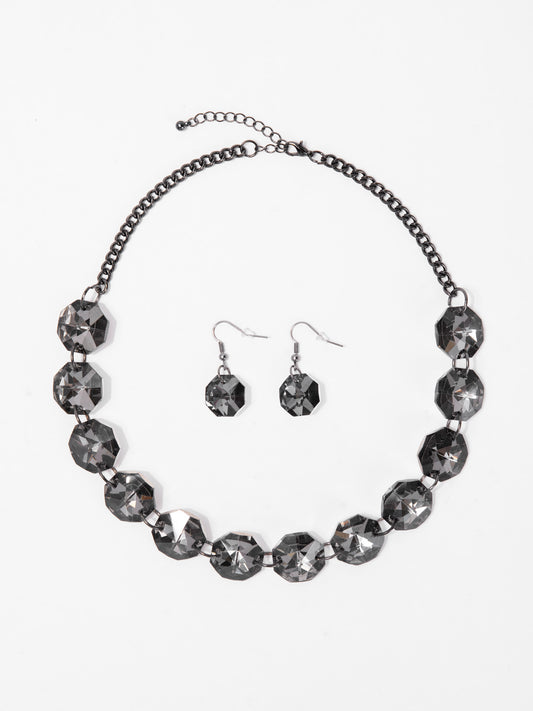 Gia Minimal Beaded Necklace Set