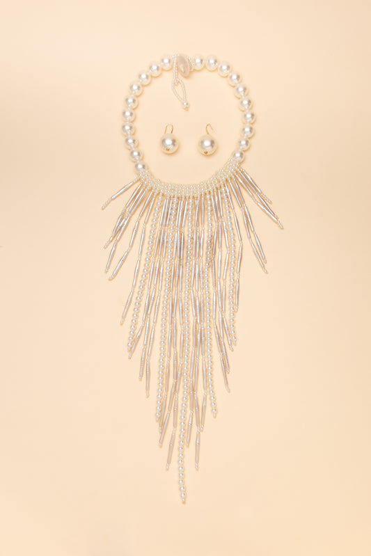 Eloise Fashion Pearl Necklace Set