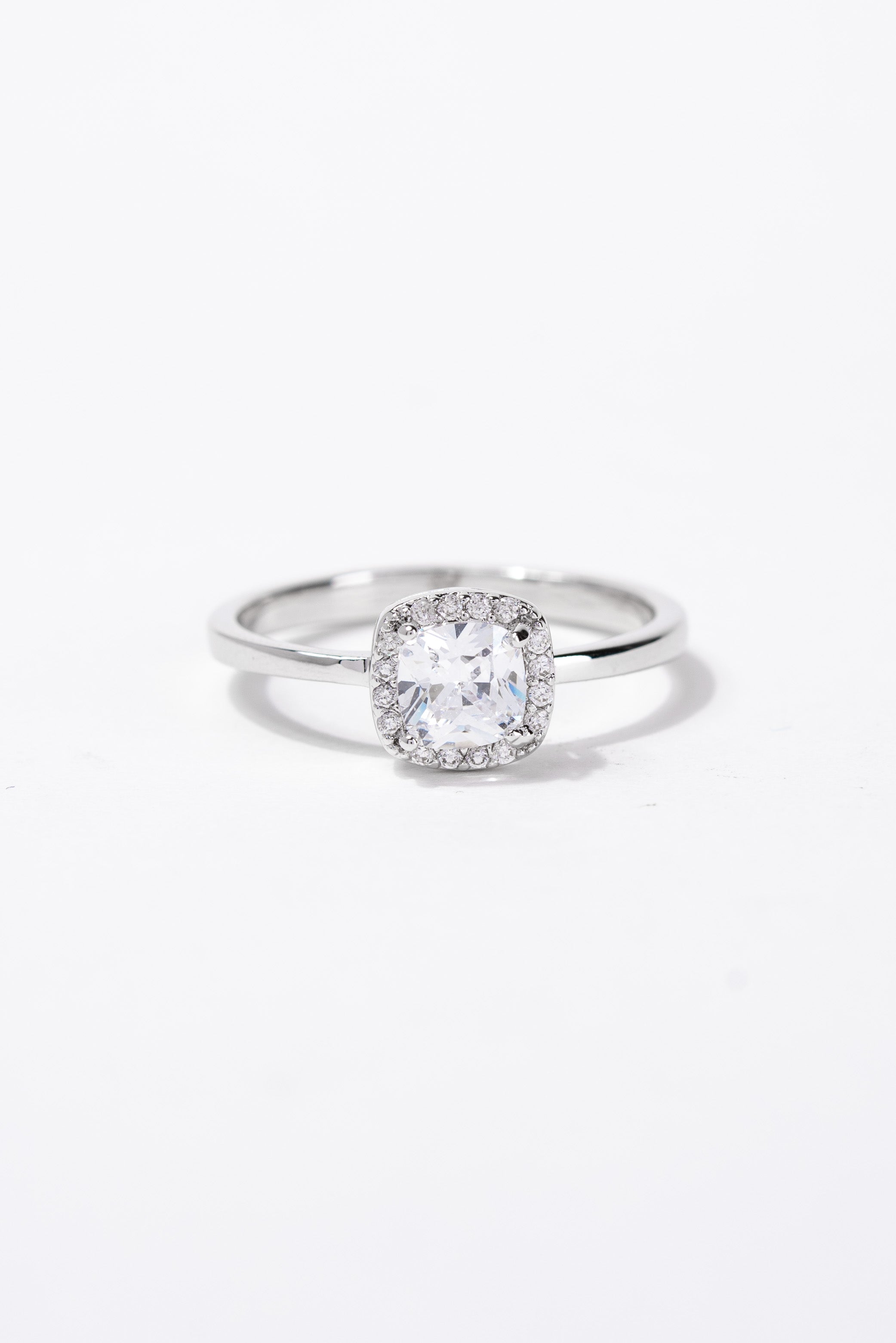 Angel Solitaire CZ Rhinestone Ring