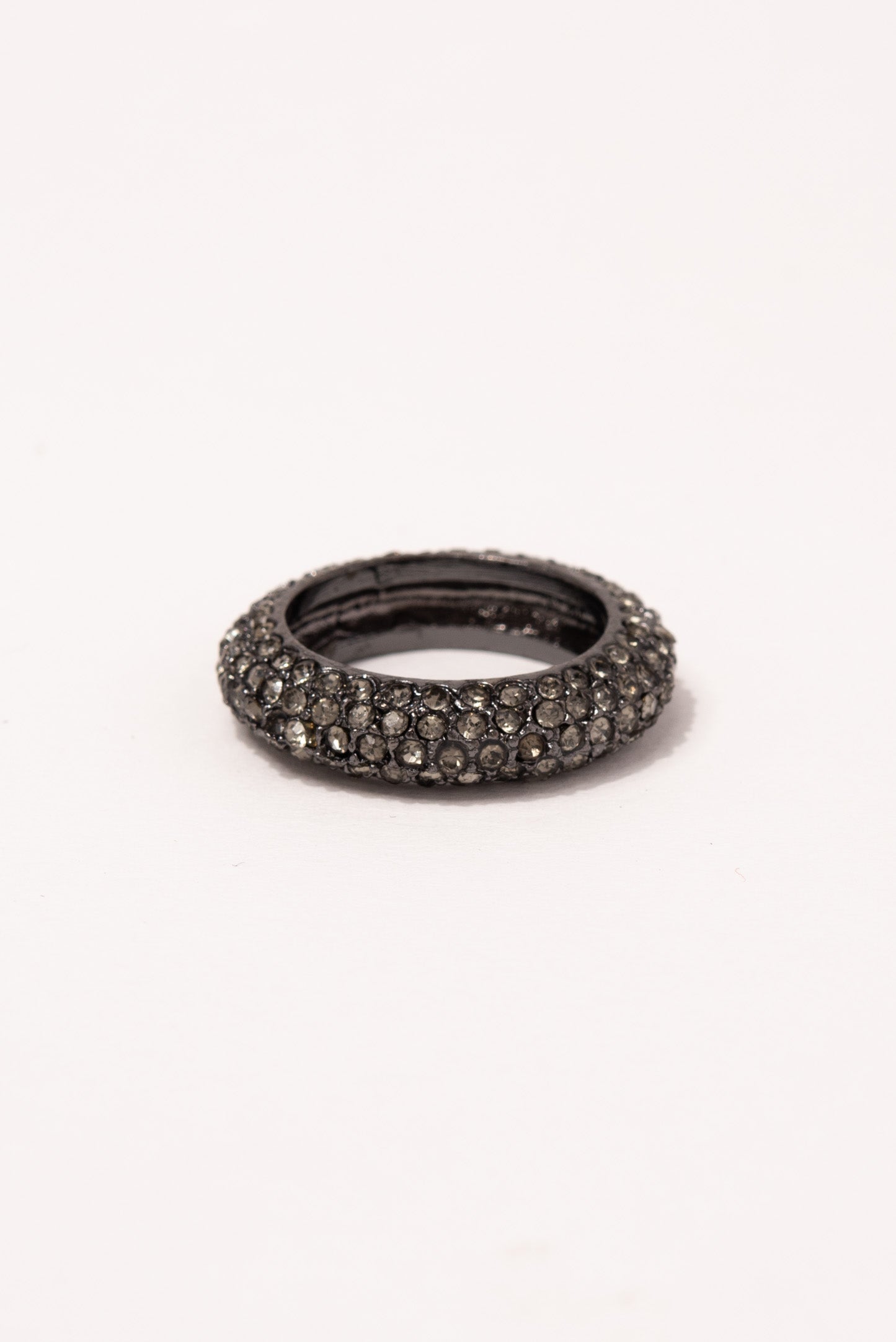 Darla BBD Stone Ring - Black